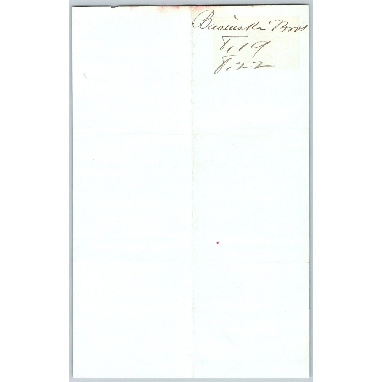 J. Basinski & Bros. Bozeman, MT (Dry Goods) 8/19 1881 Letterhead Henry Elling*
