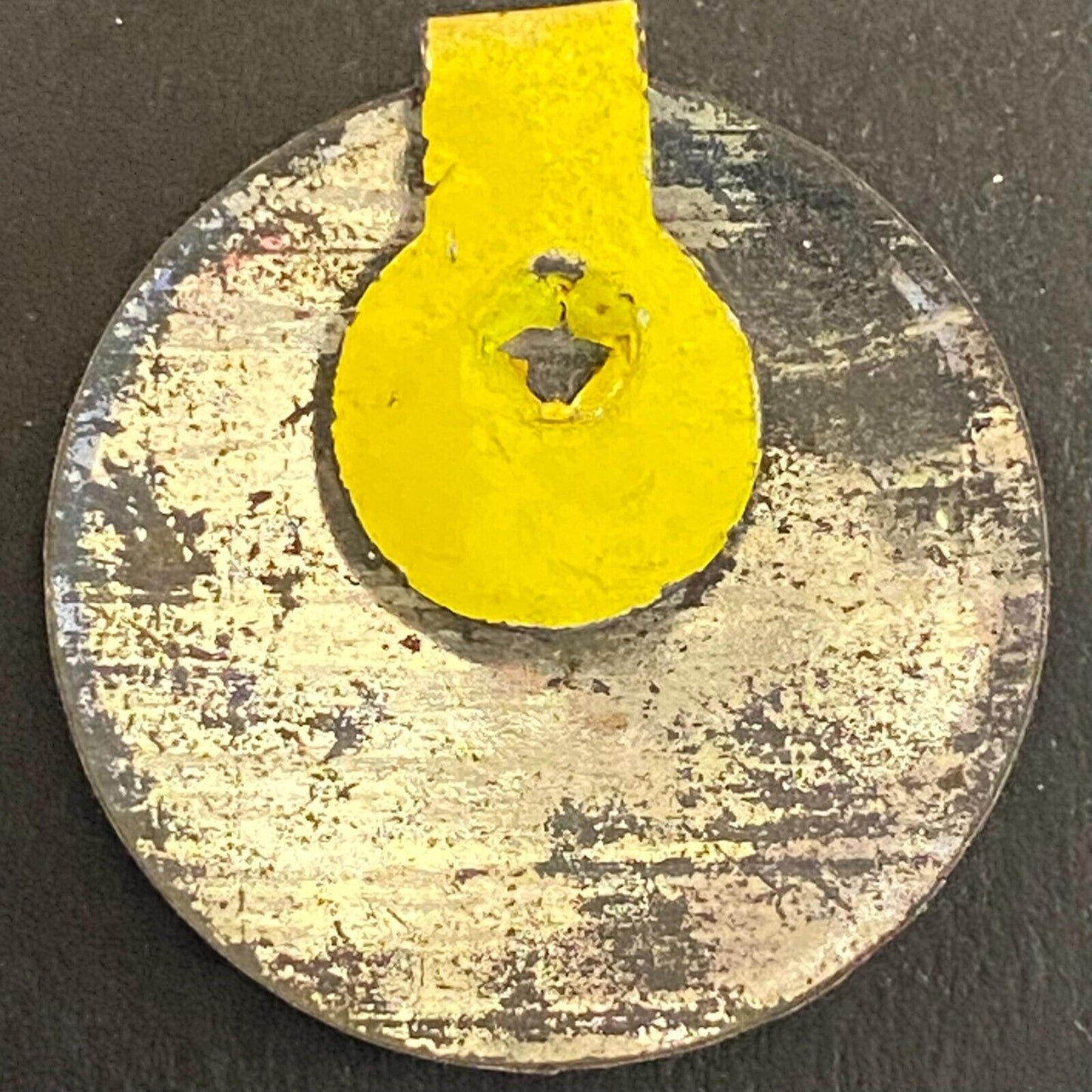 Iowa State Patrol Steel Fold Over Pin 3/4" - Vintage