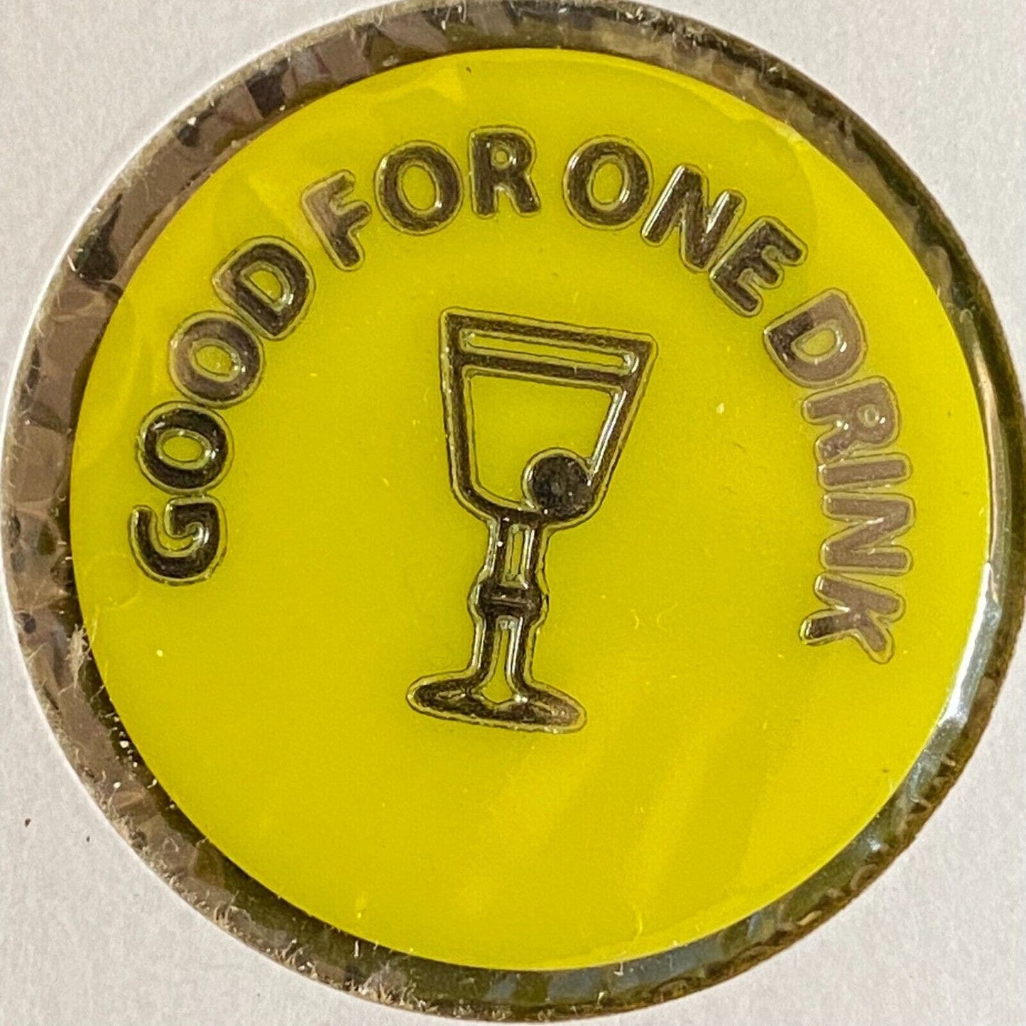 Mildred, PA American Legion Post 452 c1980's Plastic Token "G/F One Drink"