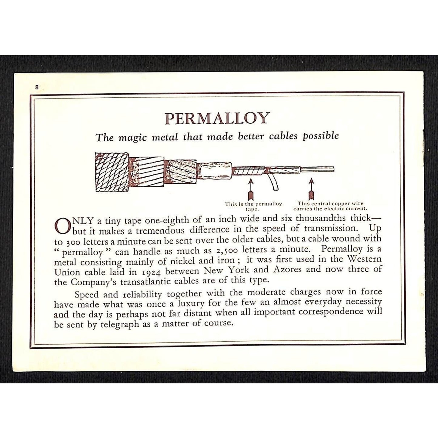 "What Via Western Union Means" Fast Cable Route Booklet c1936 VGC Scarce