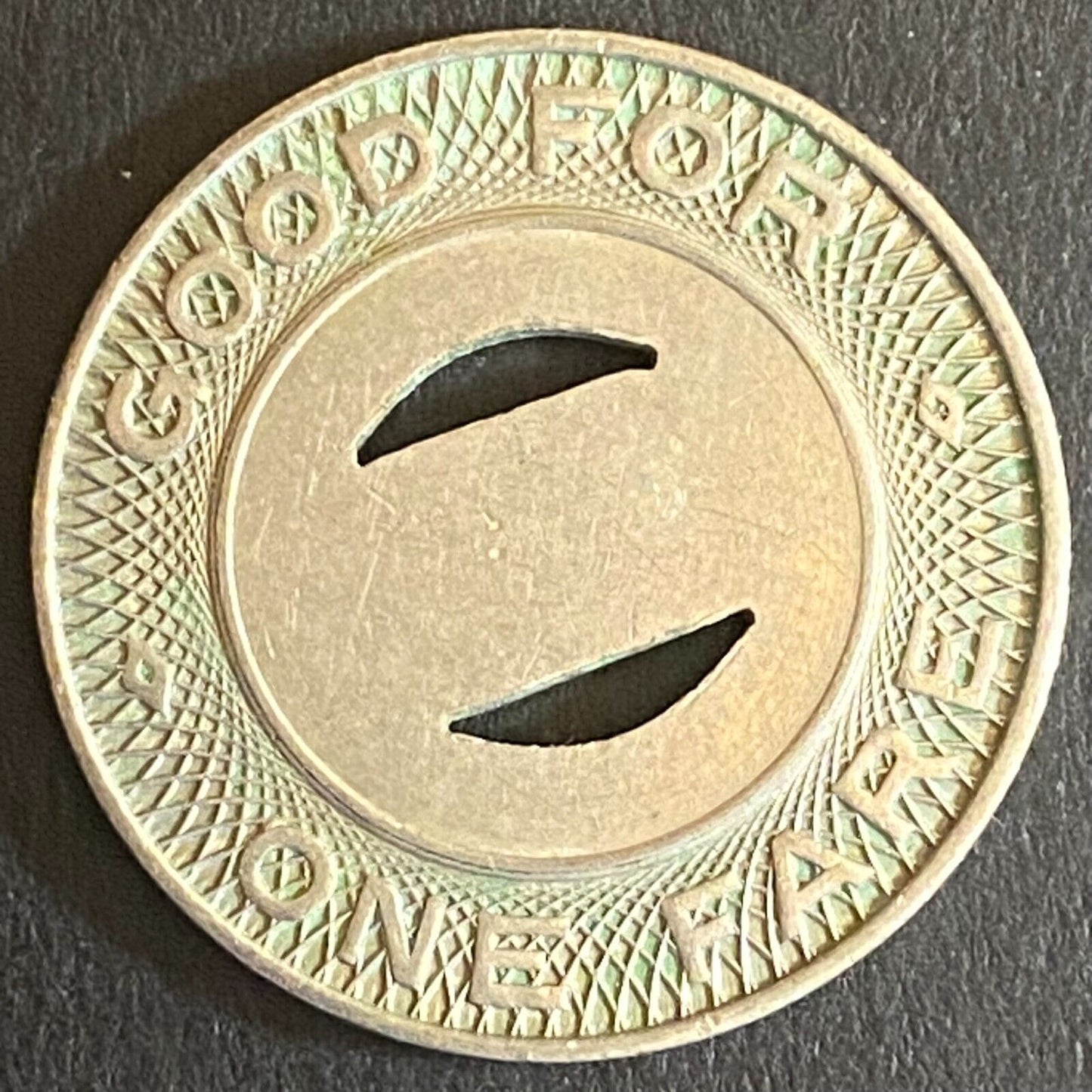 Lincoln City Lines Inc. (Neb.) G/F One Fare Transit Token 23mm