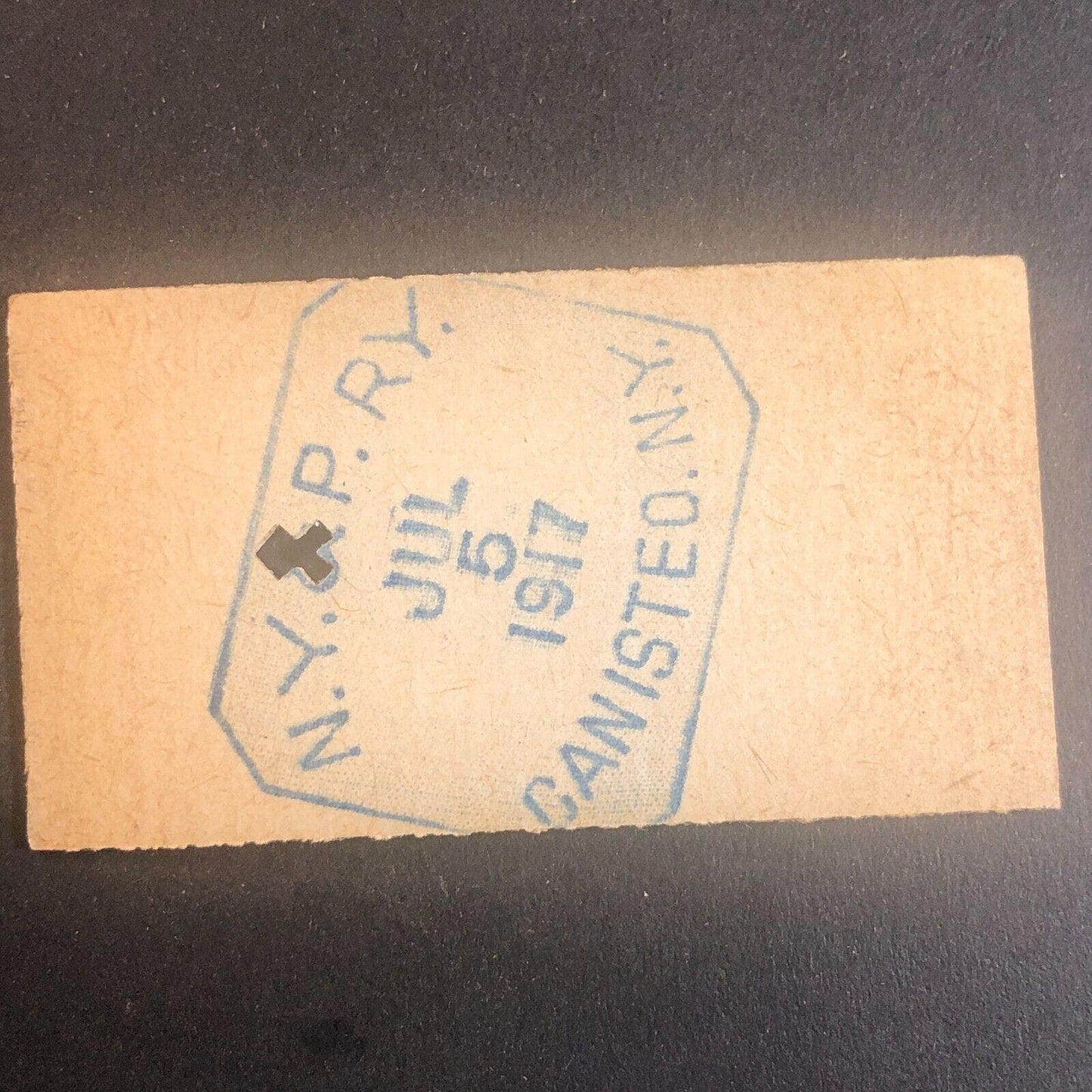 New York & Pennsylvania Railroad July 5 1917 Rexville, NY Ticket #30204
