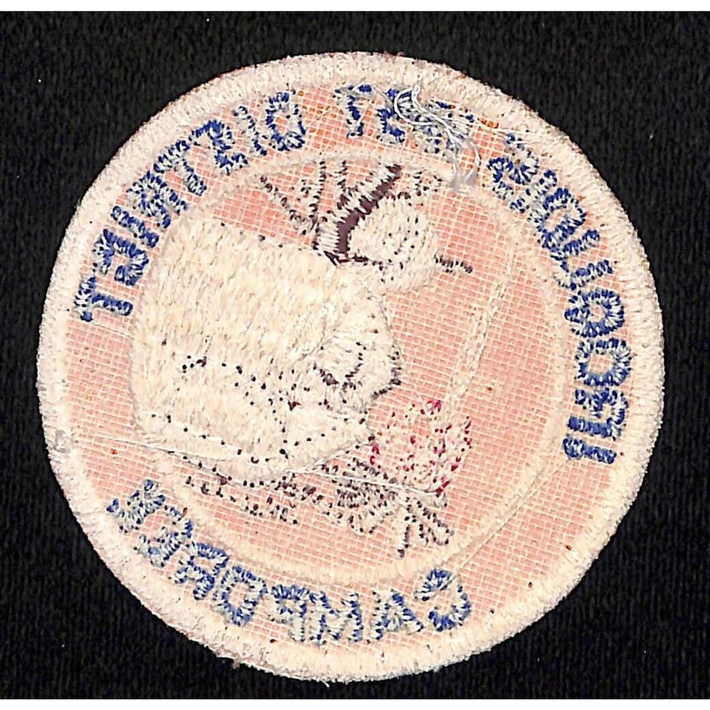 Boy Scouts BSA 1957 Iroquois District Camporee Emb. Patch Scarce VGC