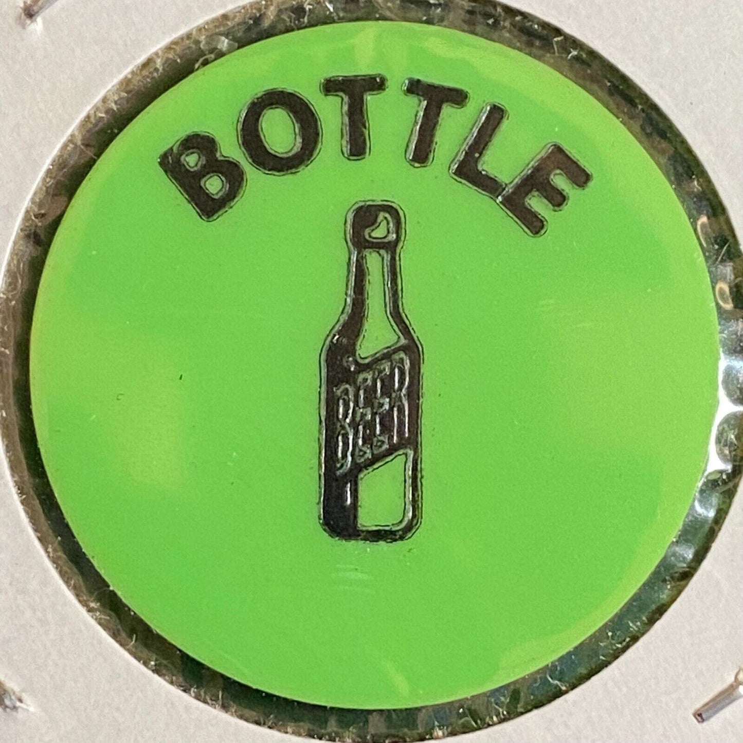 Heilwood, PA Joker's Wild c1970's Plastic "Bottle" Token