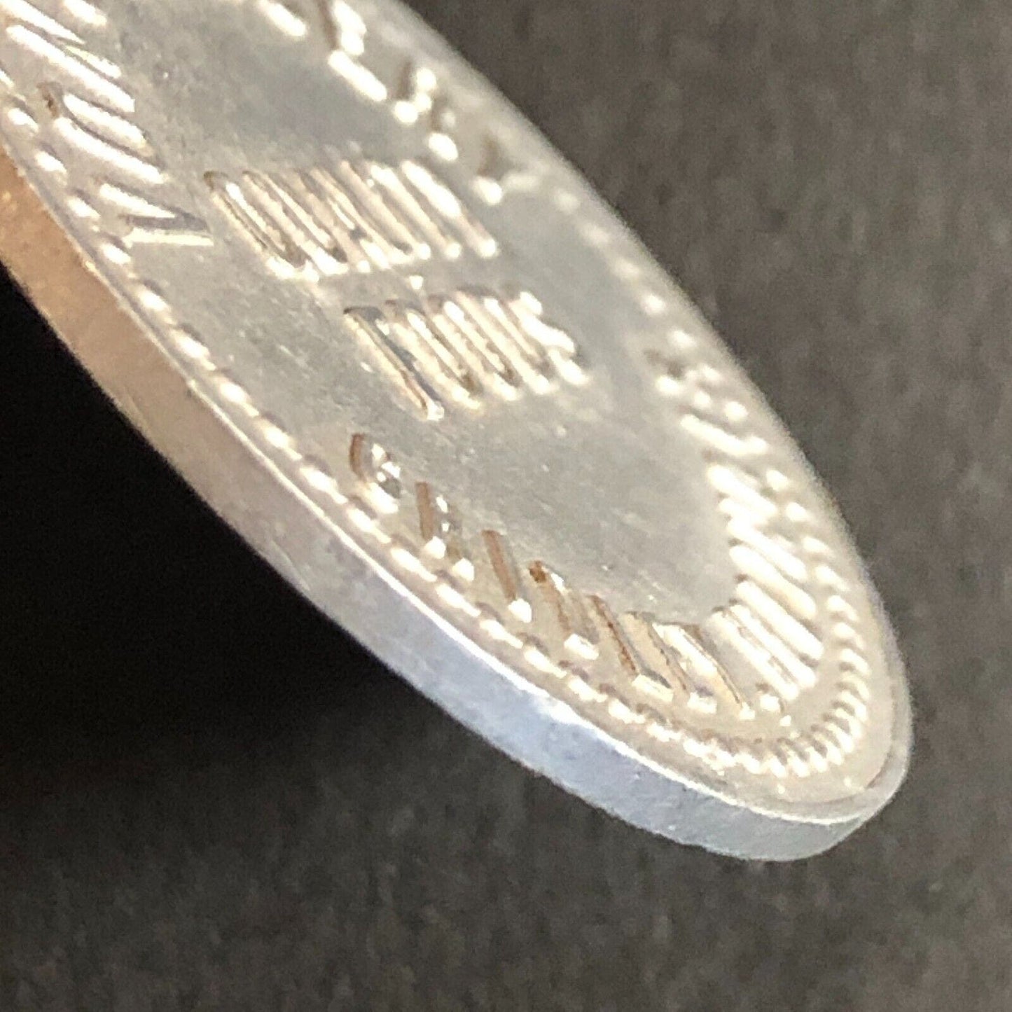 Gridley, IL Von's Grocery Alum G/F 50c Trade Token 28mm c1960's