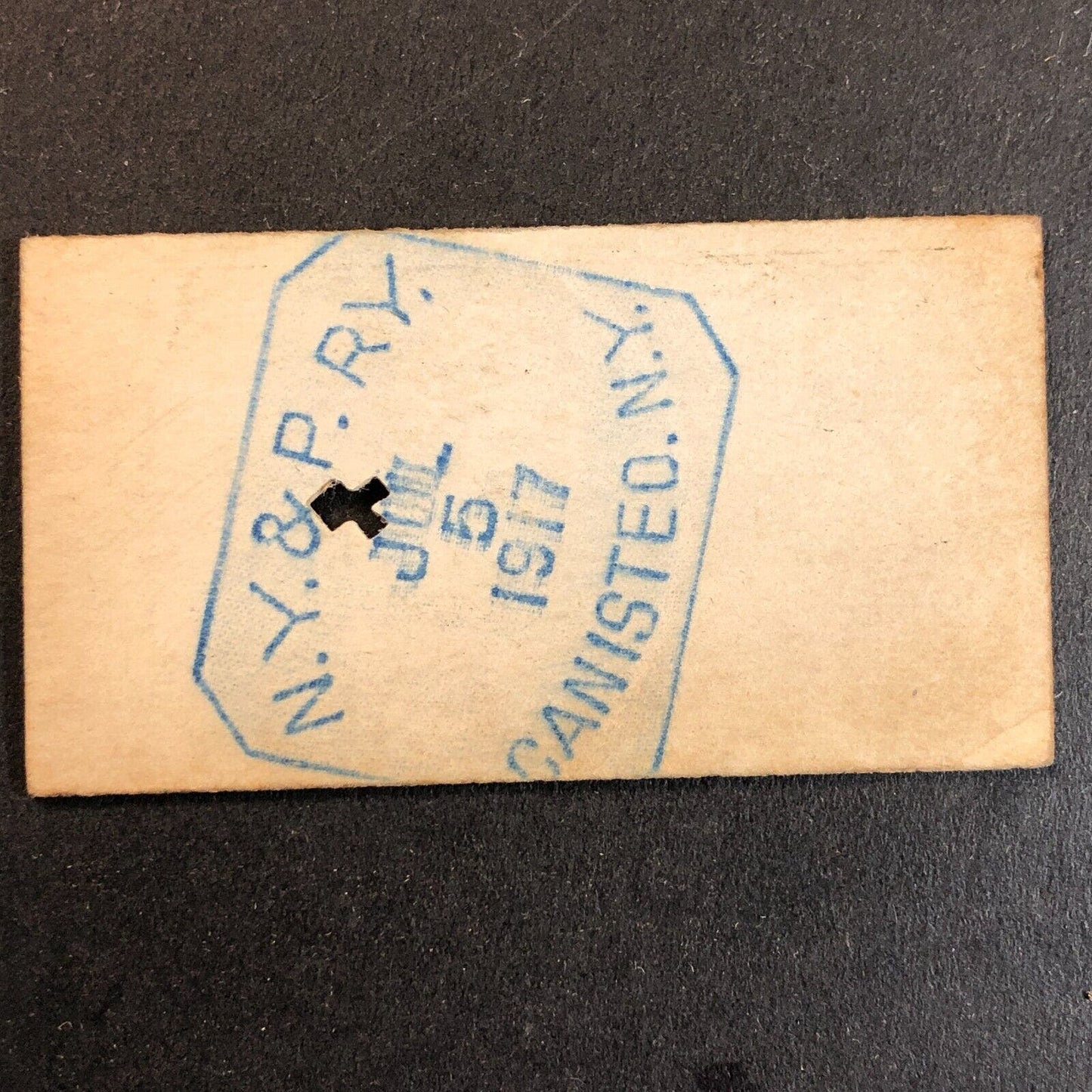 New York & Pennsylvania Railroad July 5 1917 Genesee, PA Ticket #10727