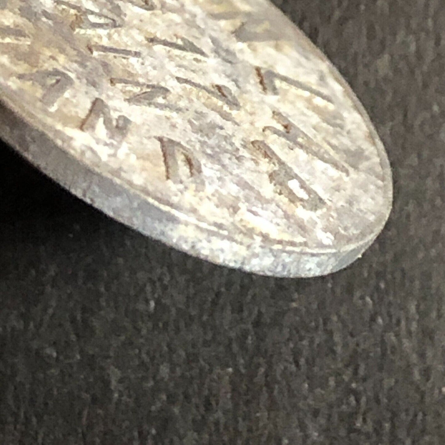 Dunlap (Charles / Cigars) G/F 10c Alum Trade Token Woodland CA 21mm c1920's