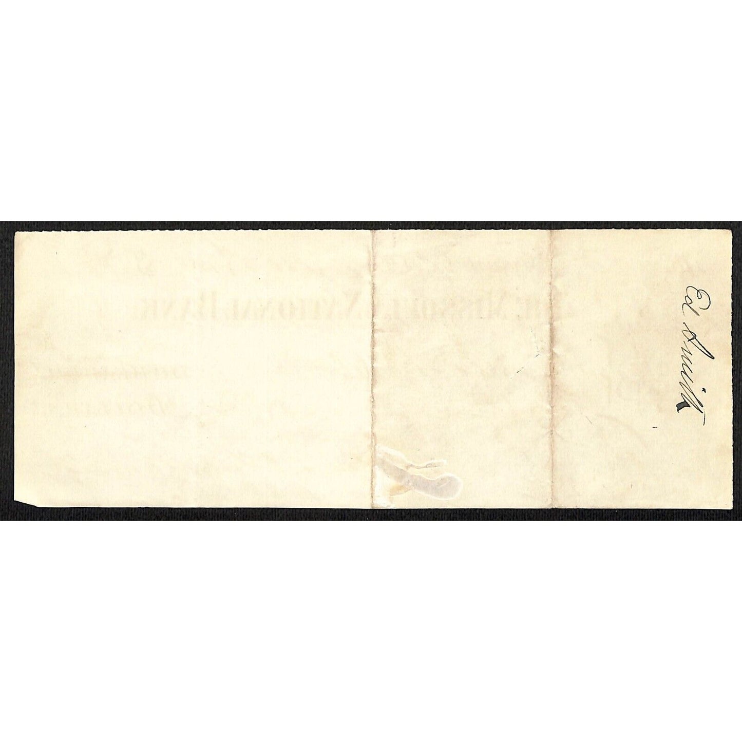 1888 Missoula National Bank Montana Territory Check Helena & Victor Mining #588