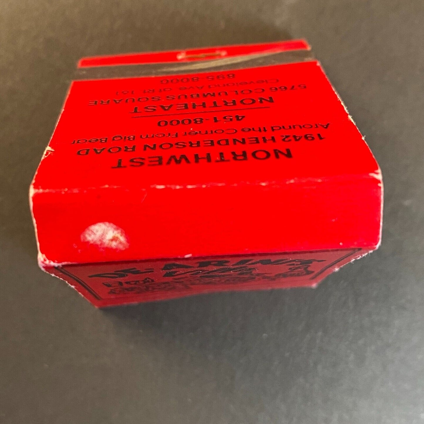 DeArini's Villa Columbus, OH Half Full (-11) Matchbook c1974-80's VGC Scarce