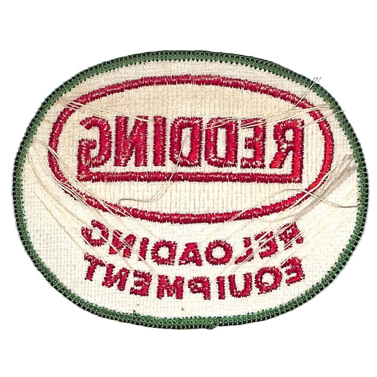 Redding Reloading Equipment Embr. Patch 3 3/4" c1960's 70's NOS VGC Scarce