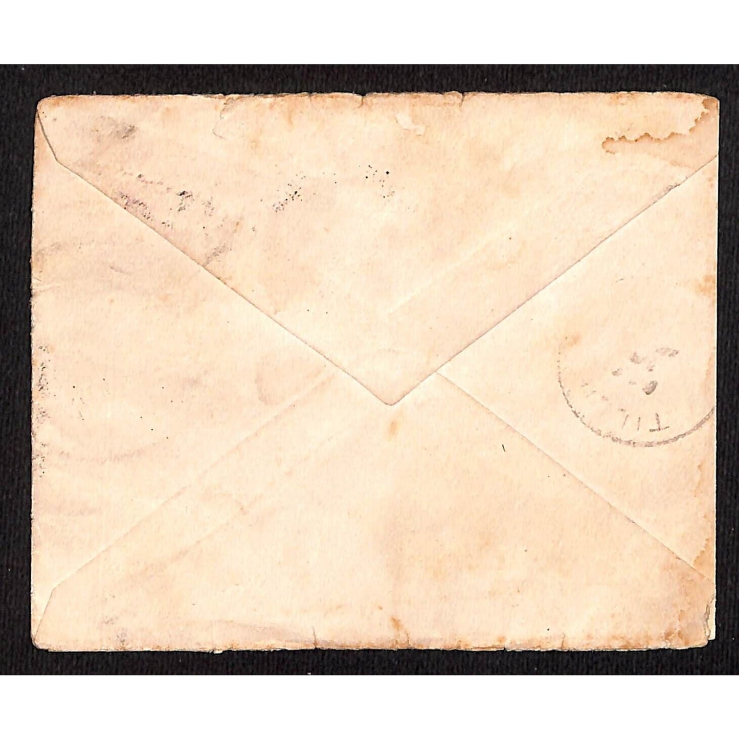 1896 Fairfield, PA Postmark Cover Frank O. Bisecker Adams County