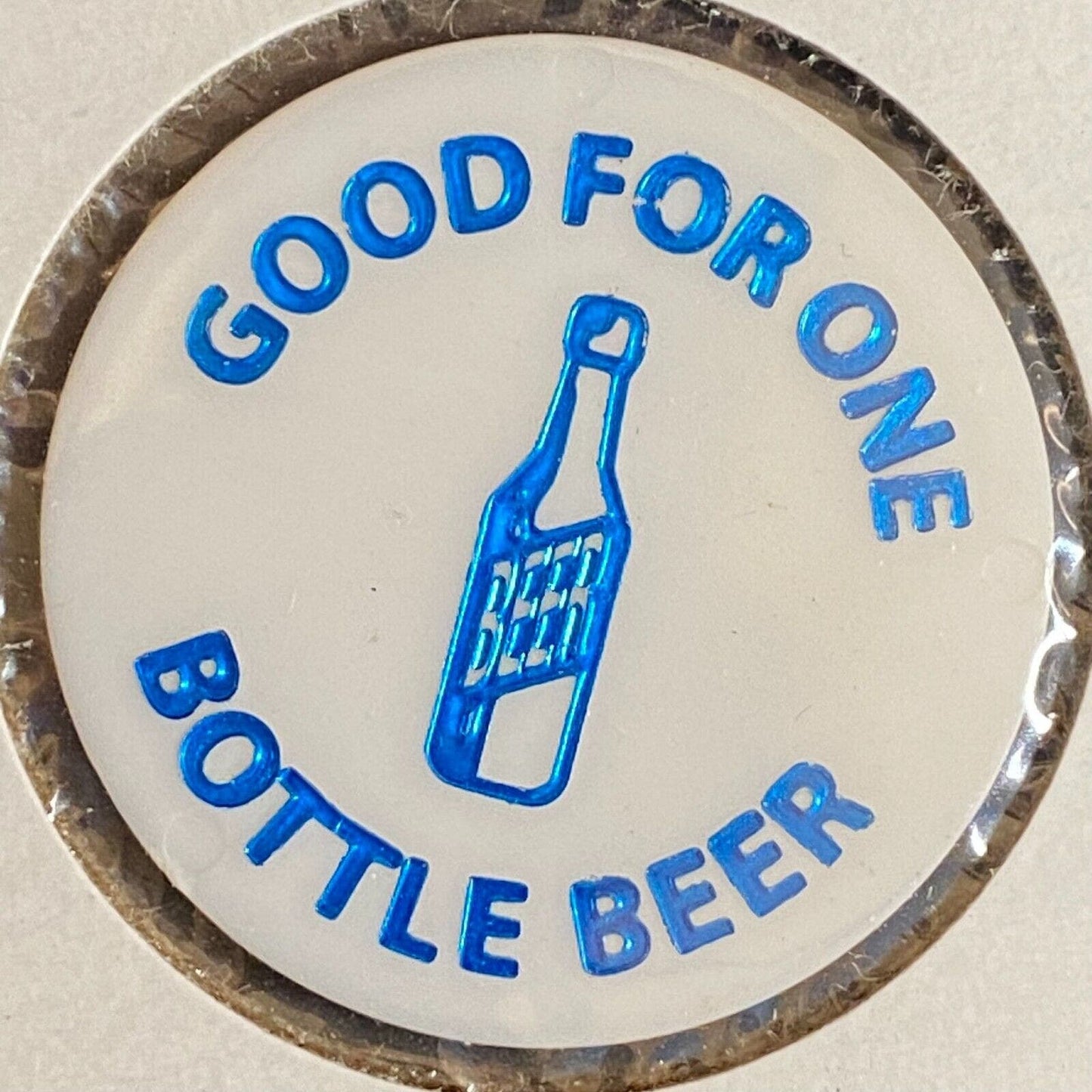 Media, PA American Legion 3460 c1980's Plastic Token "G/F One Bottle Beer"
