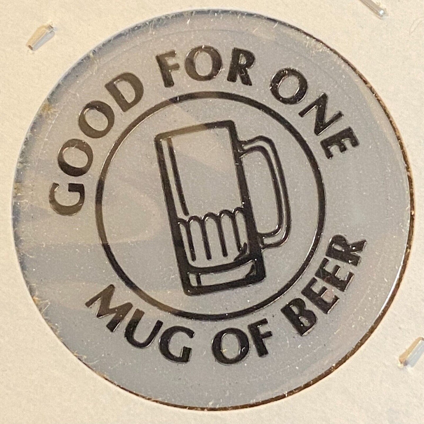Lock Haven, PA Black Forest Inn c2000 Plastic "Mug of Beer" Token