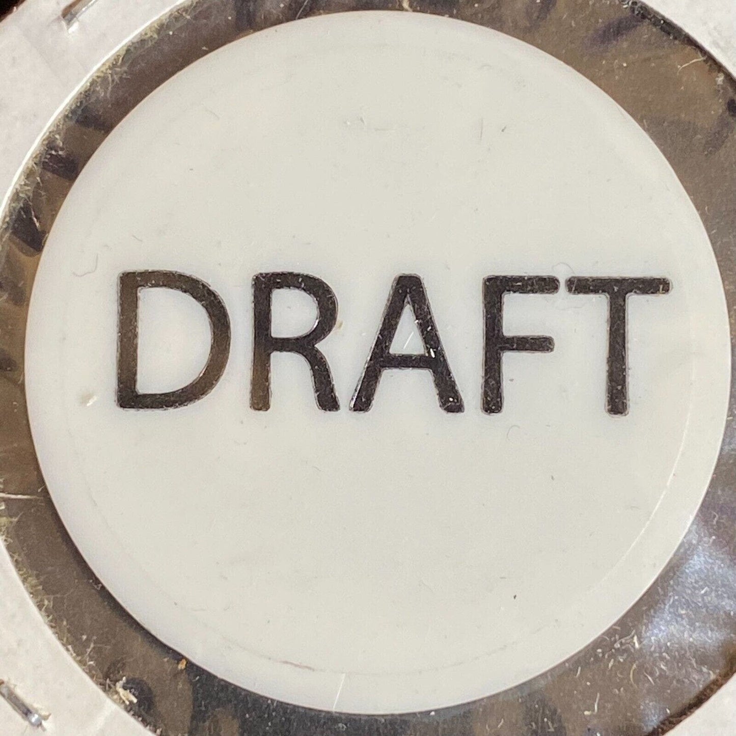 Harrisburg, PA American Legion Post 730 c1970's-80's Plastic "Draft" Token