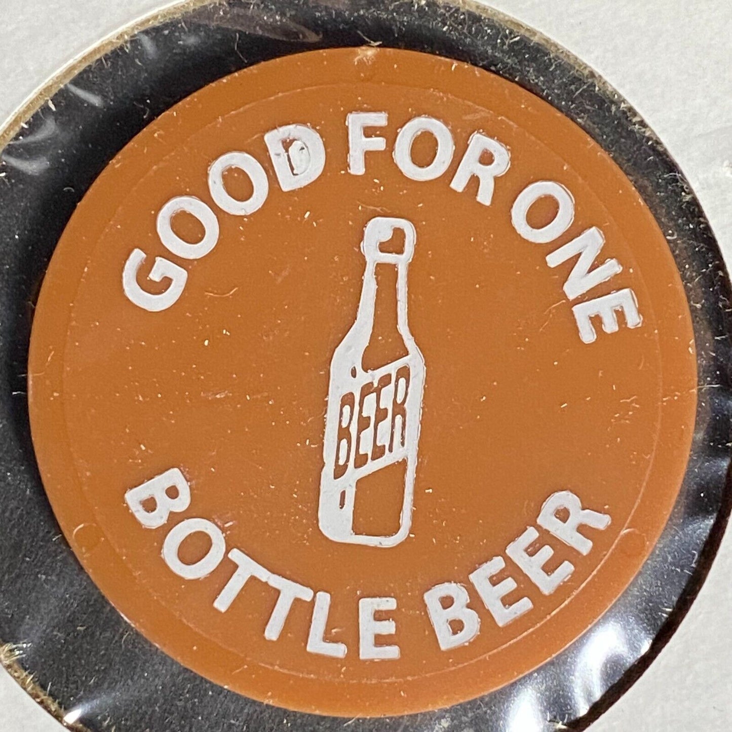 Canonburg, PA Russian Brotherhood Lodge 247 Plastic Drink Token G/F Bottle Beer