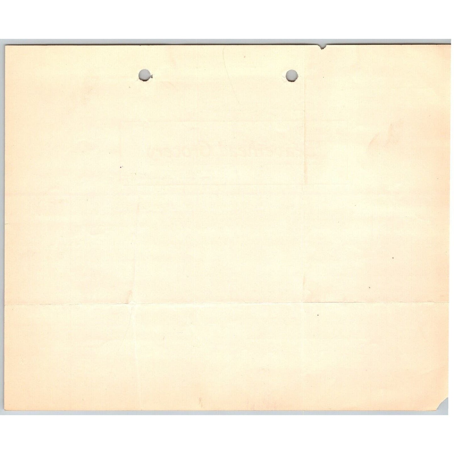 Dillon, MT Beaverhead Grocery L.P. Phillips Sept. 1906 Billhead G.T. Paul*