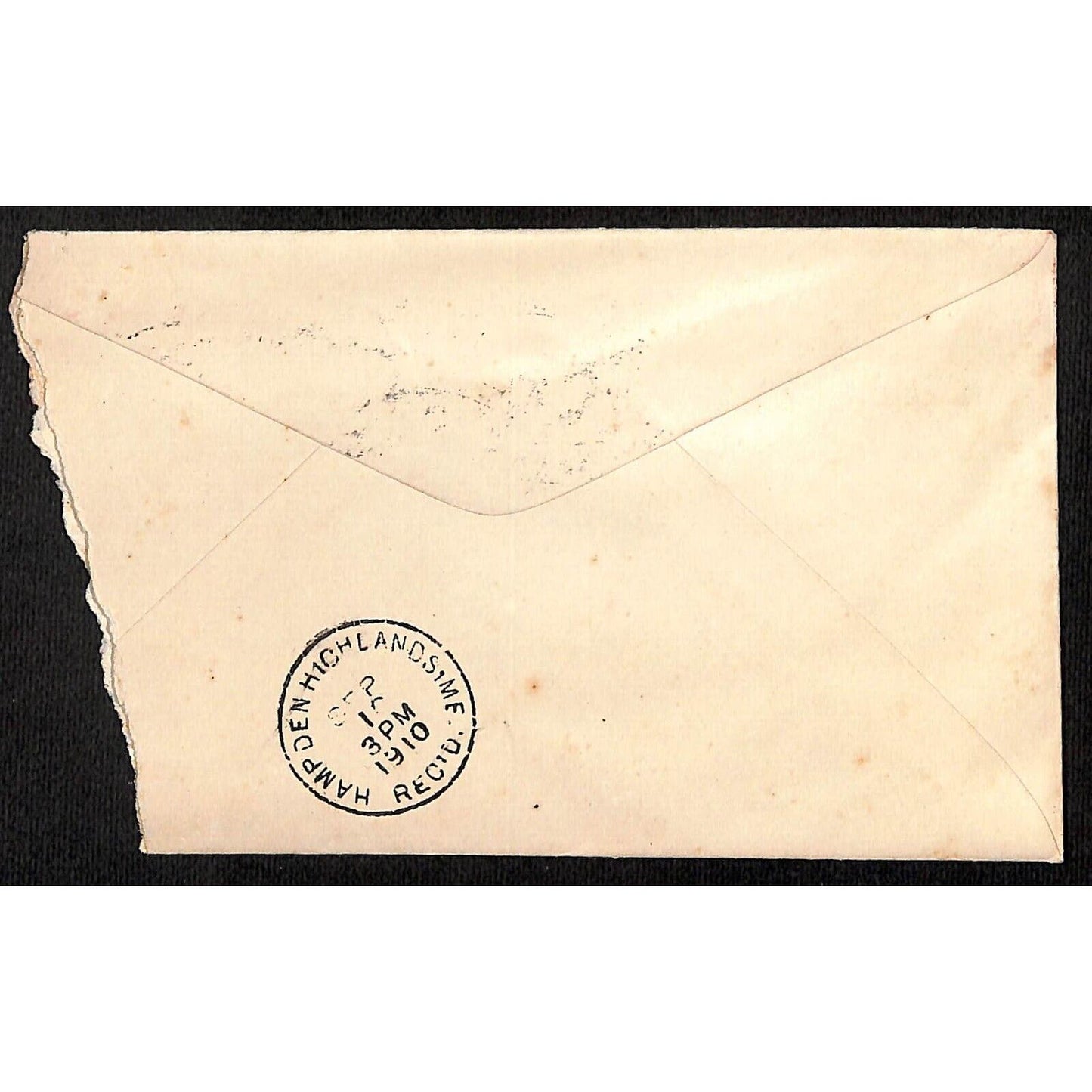 Bangor, ME P.H. Vose Co. Crockery Glassware 1910 Advertising Cover Envelope