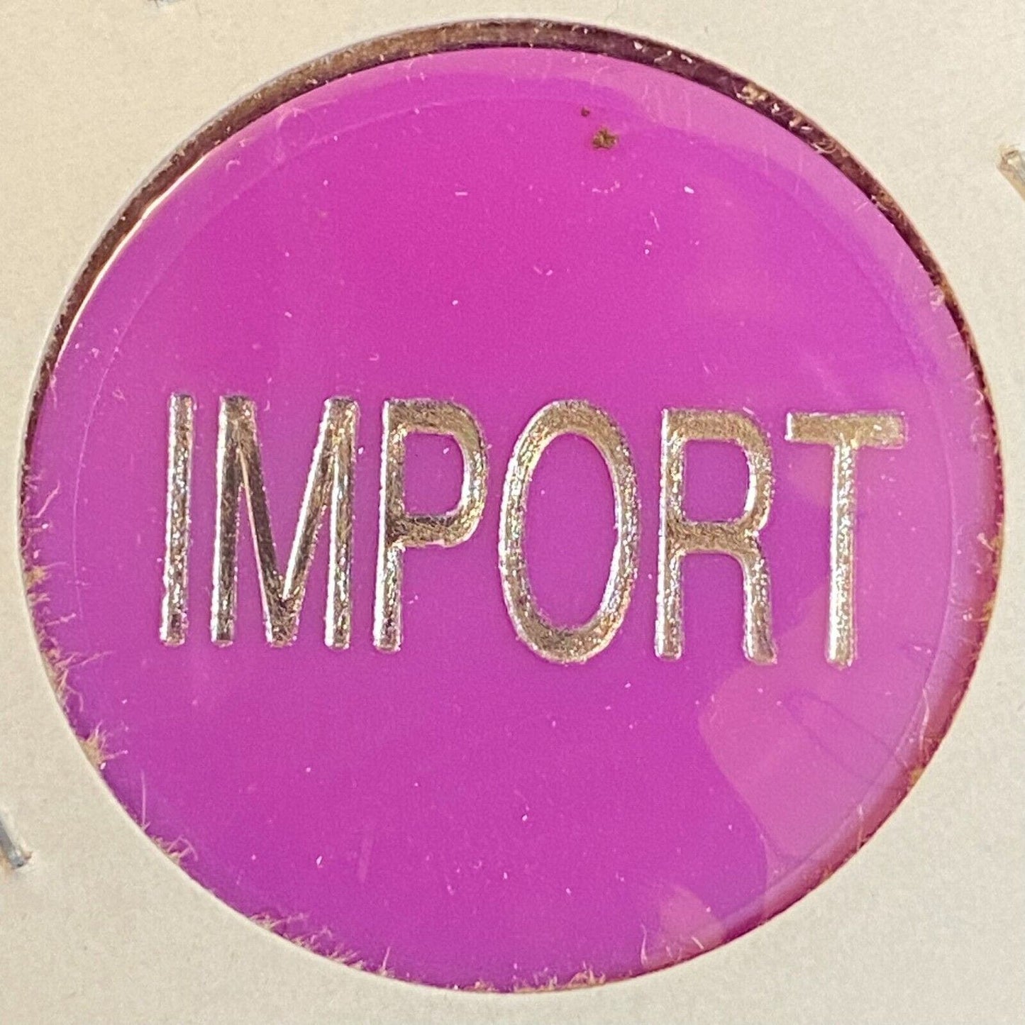 Hopewell Township, PA Mulligan's c1970's-80's Plastic "Import" Drink Token