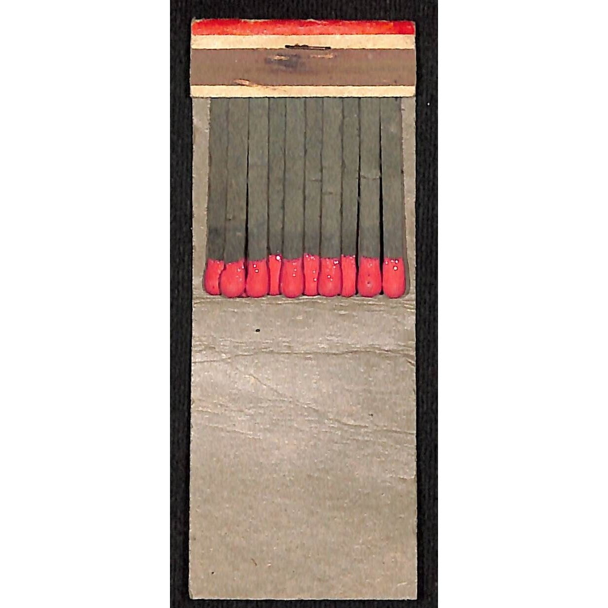 Heccolene Oils Hecco Hi-Power Octane Gas H. Earl Clack Matchbook Cover c1940's