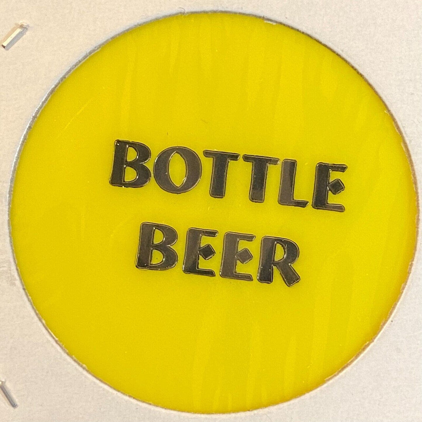 Harrisburg, PA Brownstone Lounge c2000-10 Plastic "Bottle Beer" Token