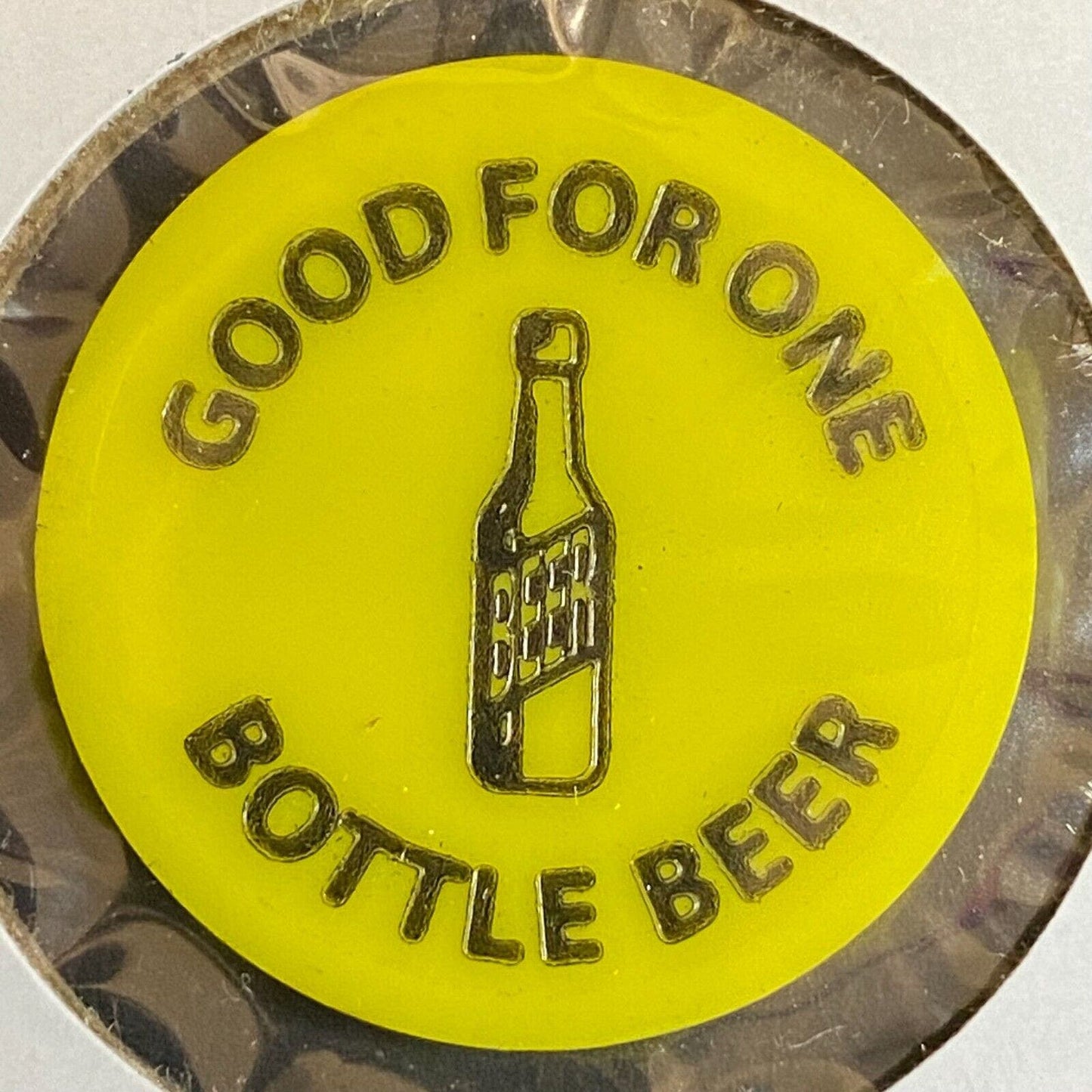 Harmar, PA Tailgaters (Sports Bar) Plastic c1998 ? "G/F One Bottle Beer" Token