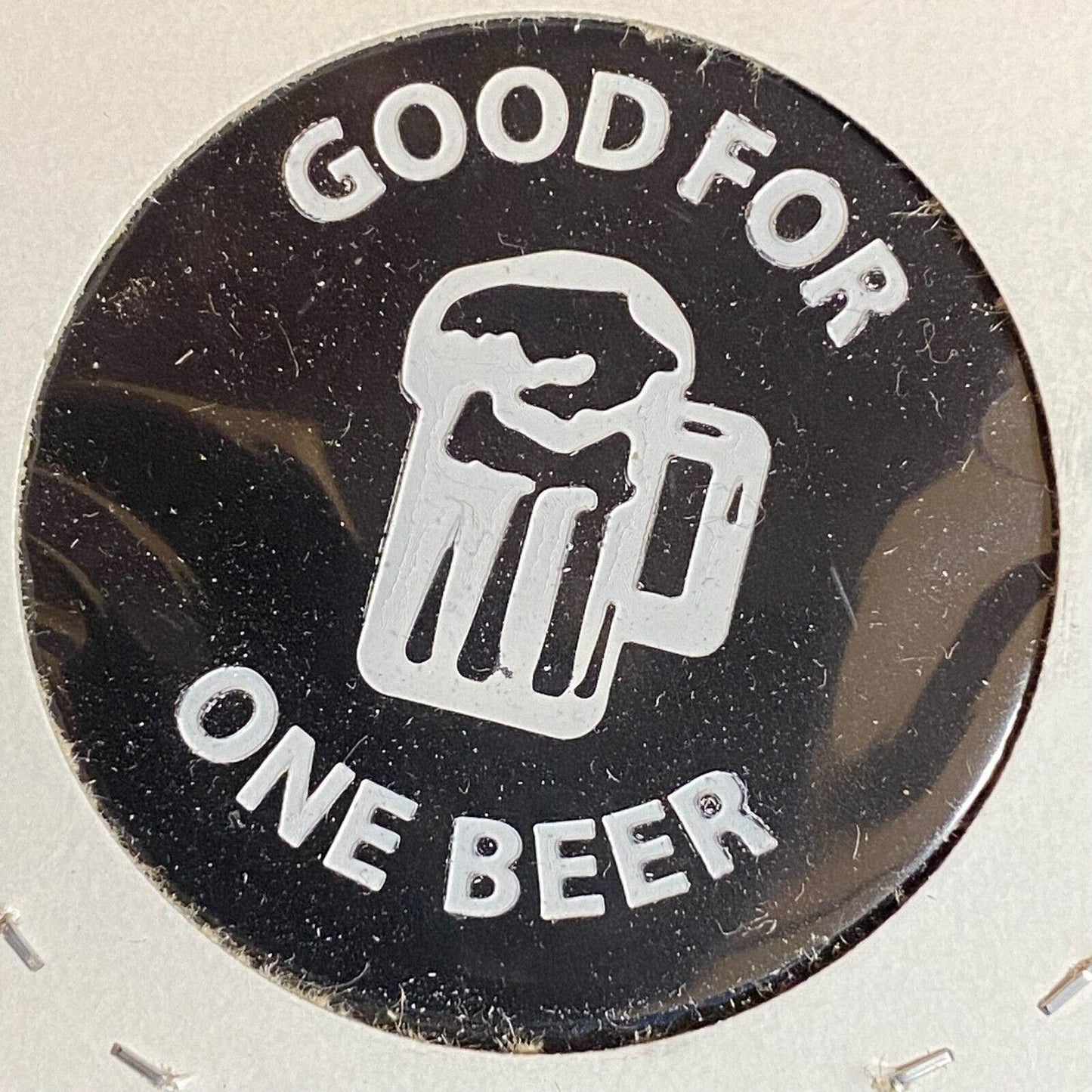 Houston, PA American Legion Post 902 c1970's-80's Plastic "One Beer" Token