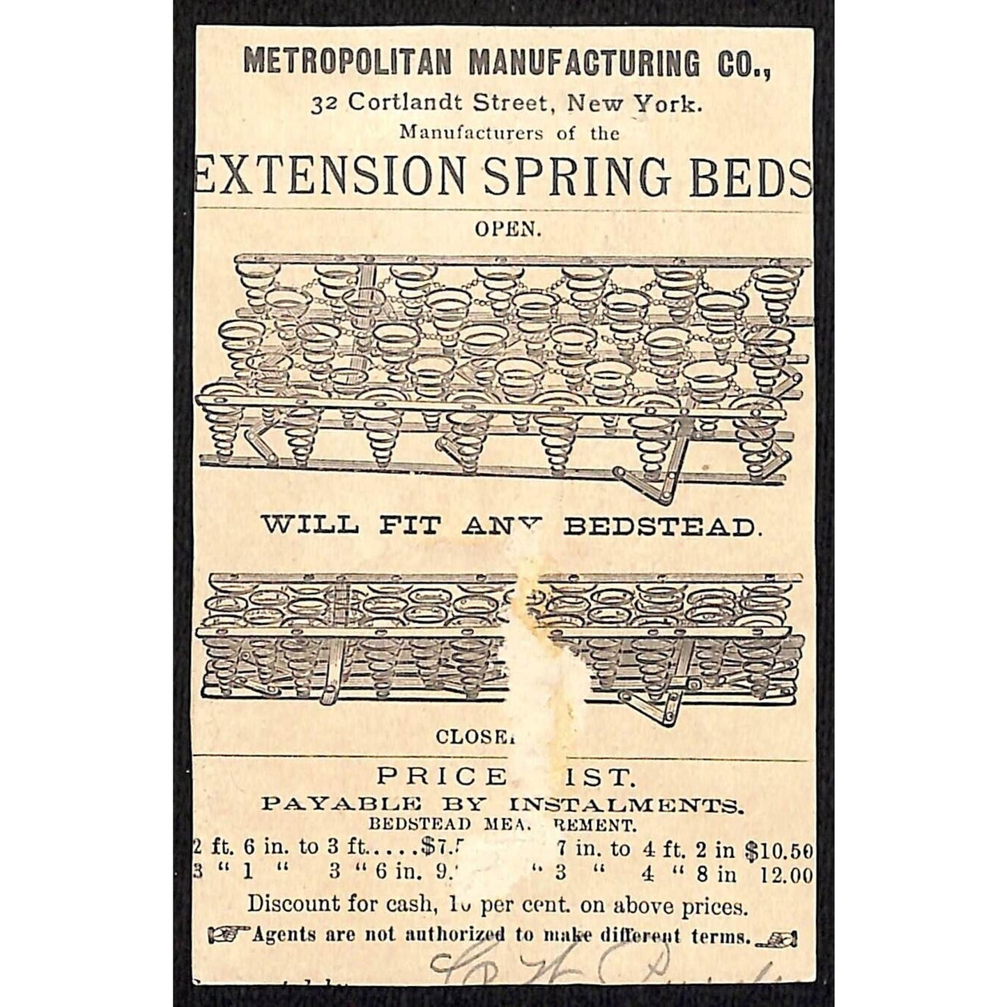Eclipse Wringer Co. / Spring Beds Victorian Trade Card Kids Rinses Bucket in Sea