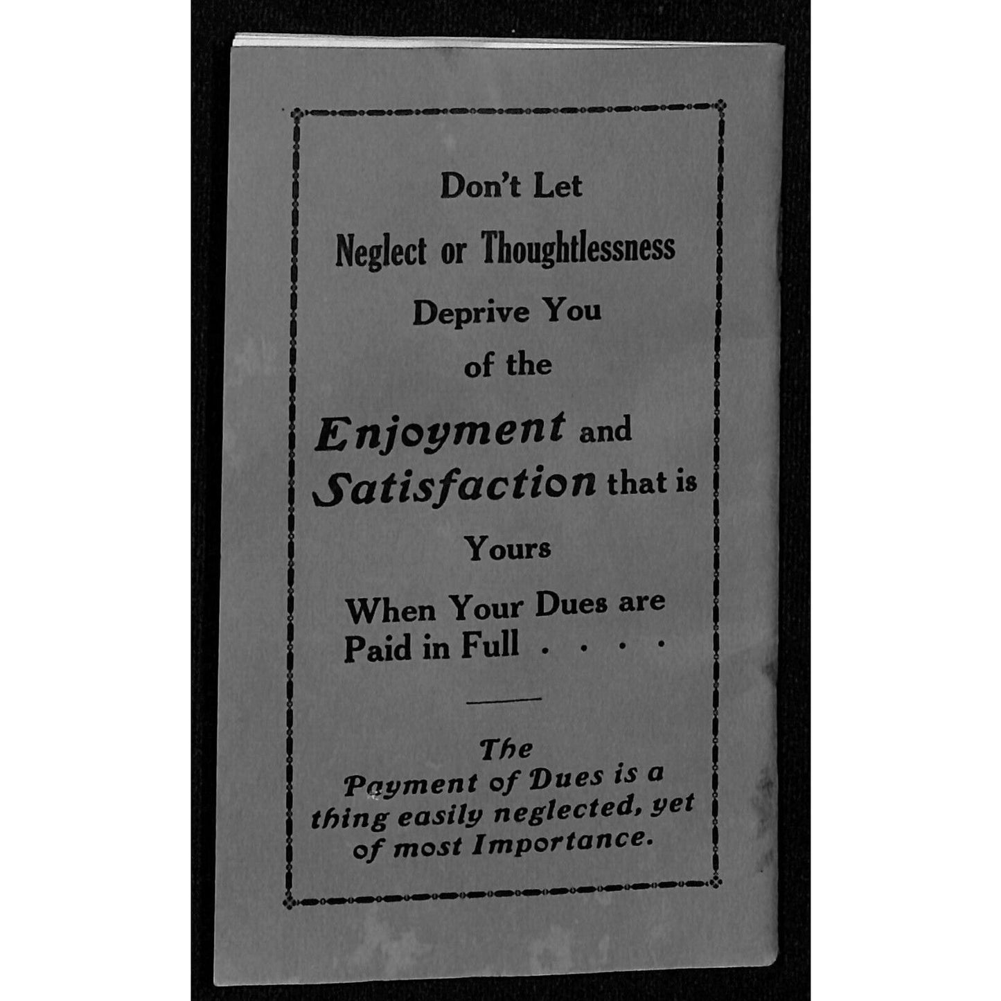 1941 Brotherhood's Relief and Compensation Fund BRCF Railroad Booklet 57pp VGC
