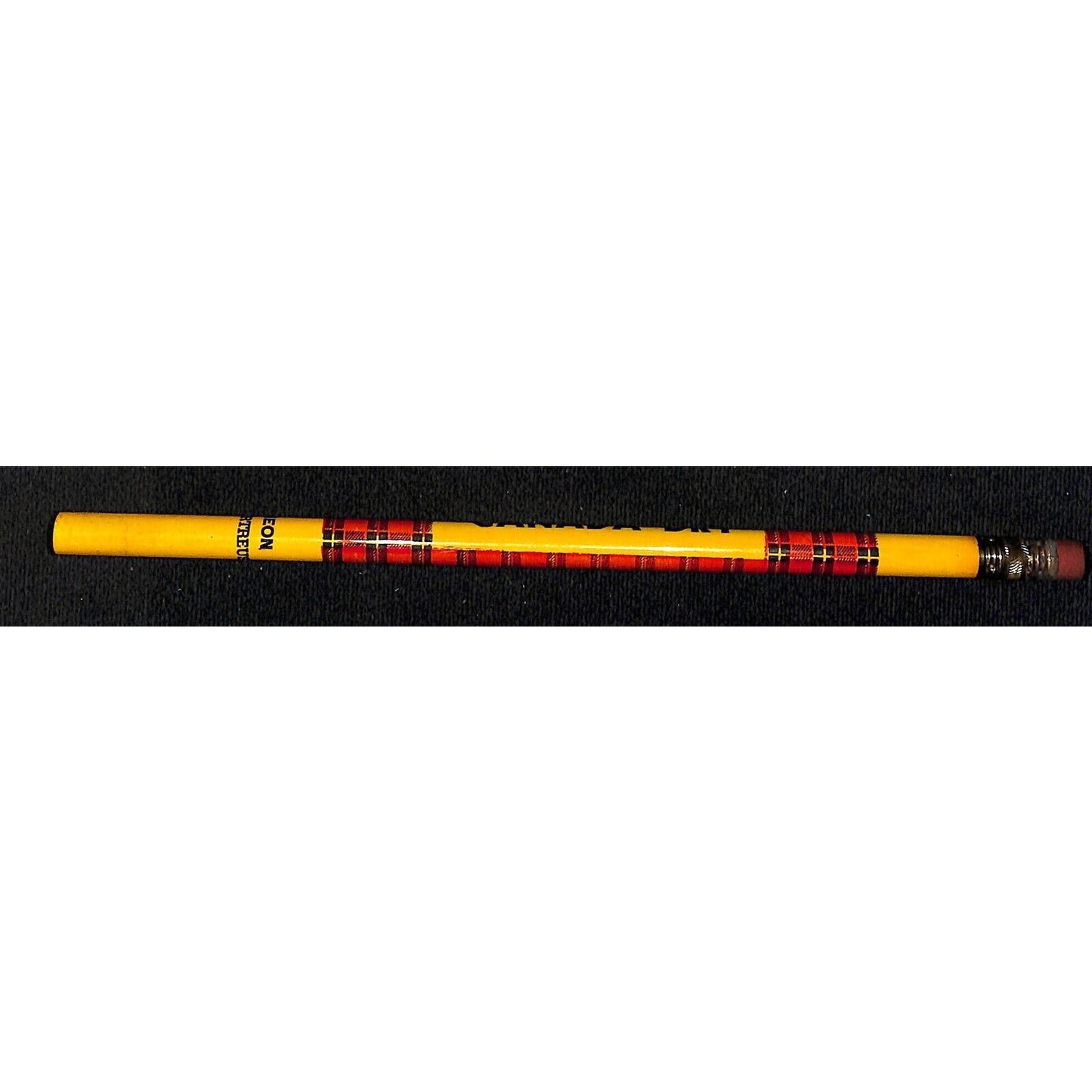 Canada Dry Plaid Vintage Advertising Pencil VGC Unused - Scarce