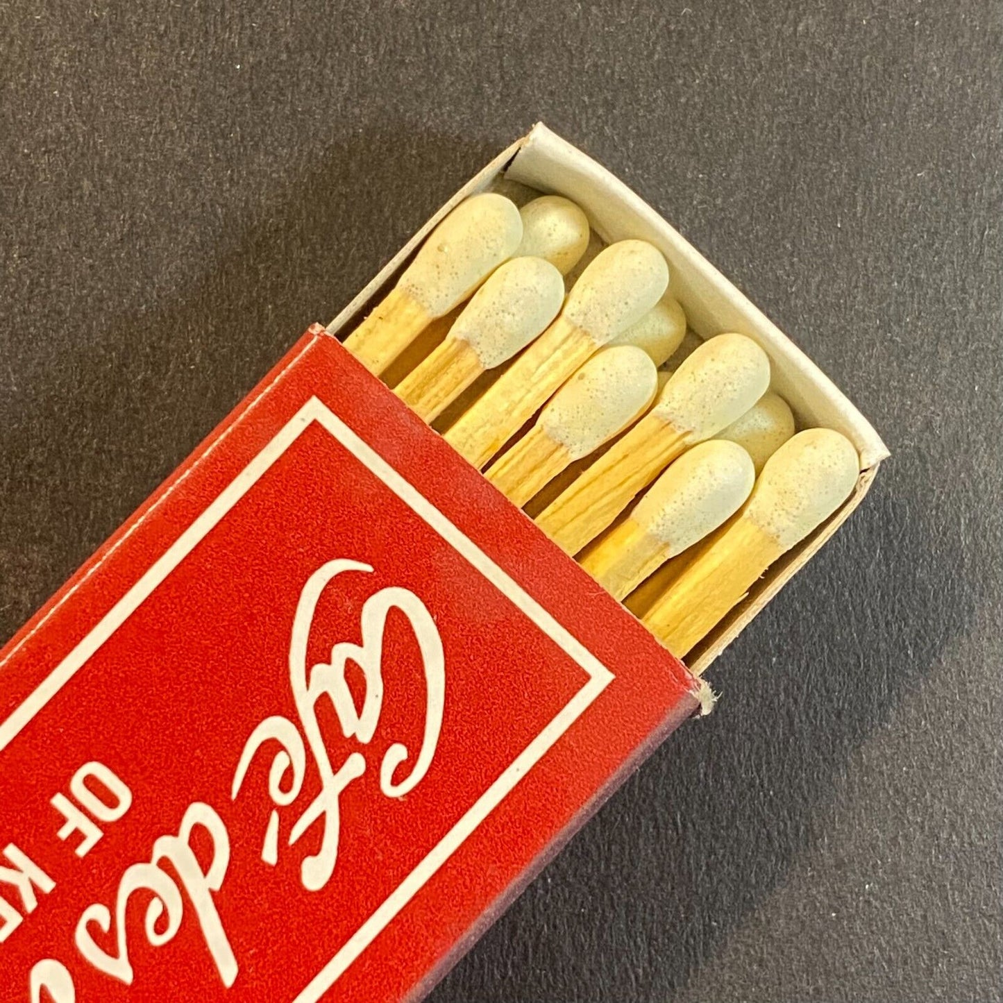 Cafe des Artistes of Key West French Restaurant Vintage Matchbox VGC Scarce