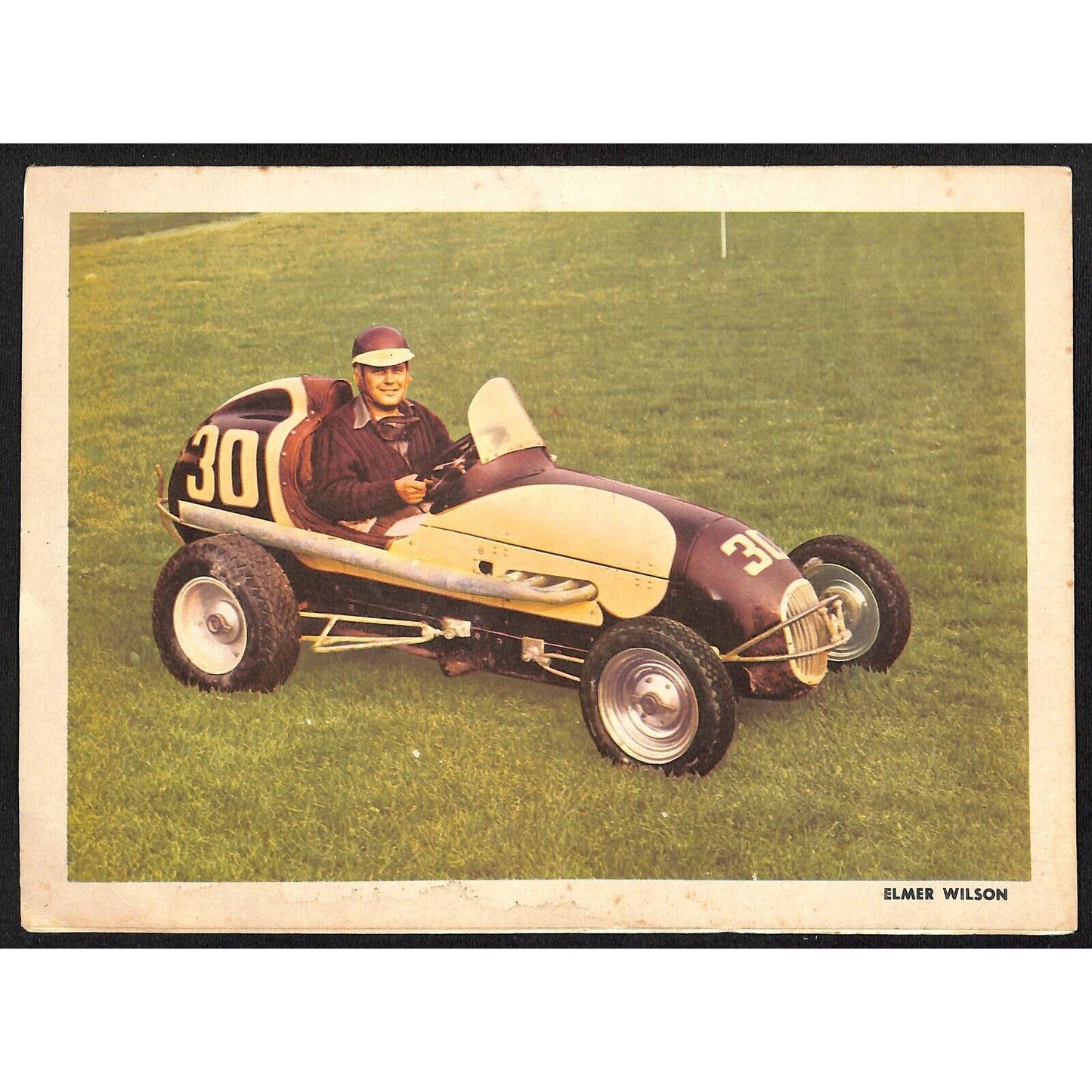 Canfield Speedway Auto Racing Program AAA 100-Lap Gold Cup Ollie / Wilson c1948