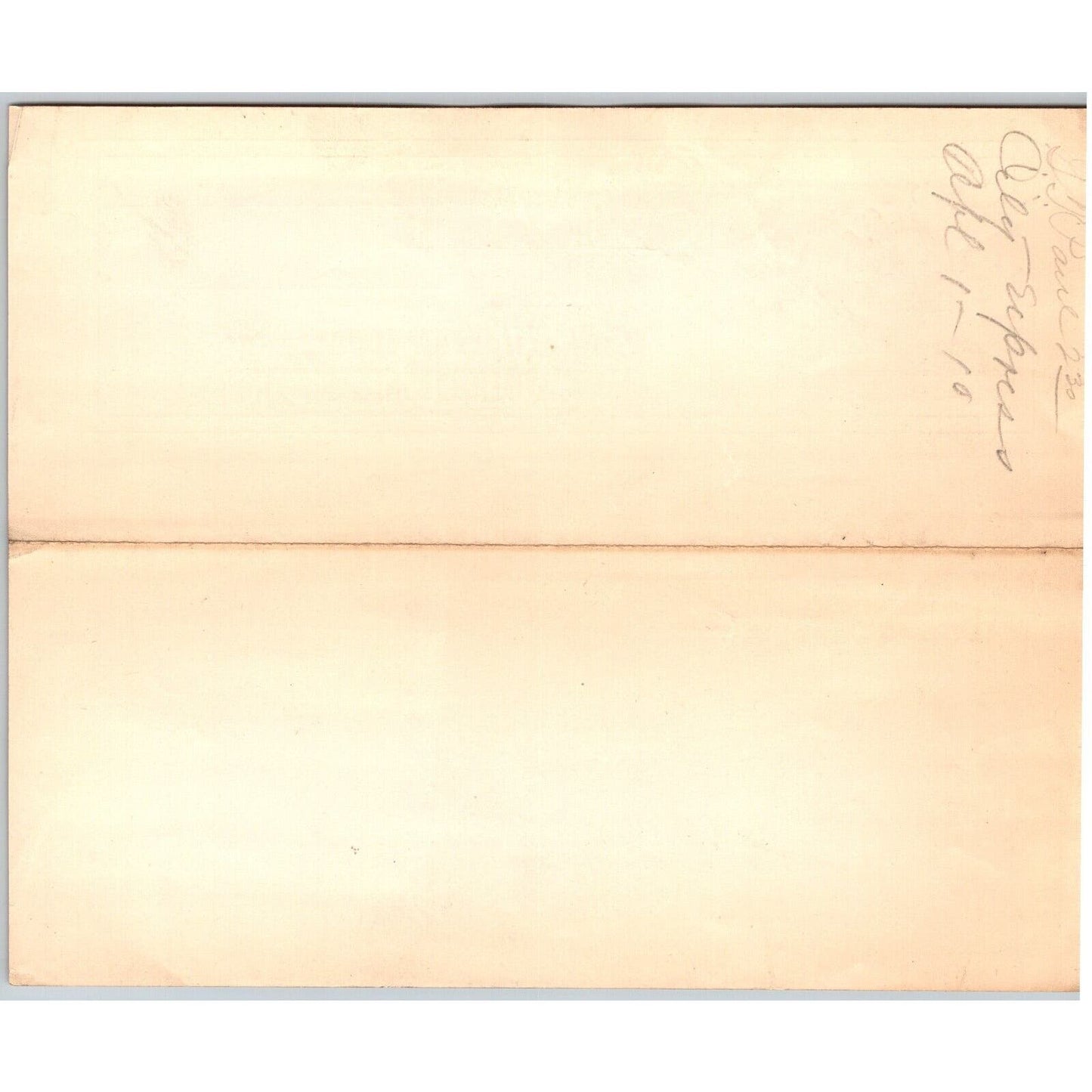 Dillon, MT City Express Company Scott & Dunn 1910 Billhead G.T. Paul*