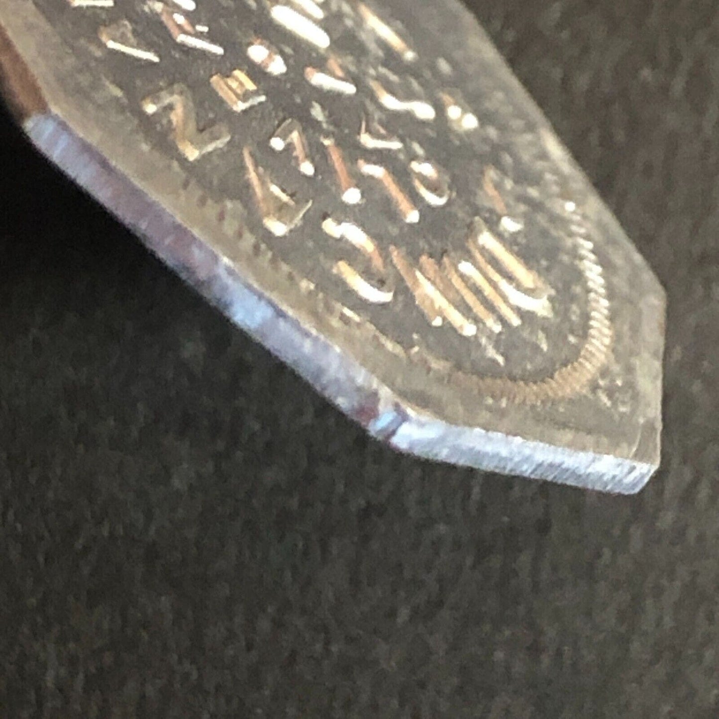 Duncan and Denman Livermore CA Cigars? c1917 Alum G/F 12 1/2¢ Trade Token - 25mm