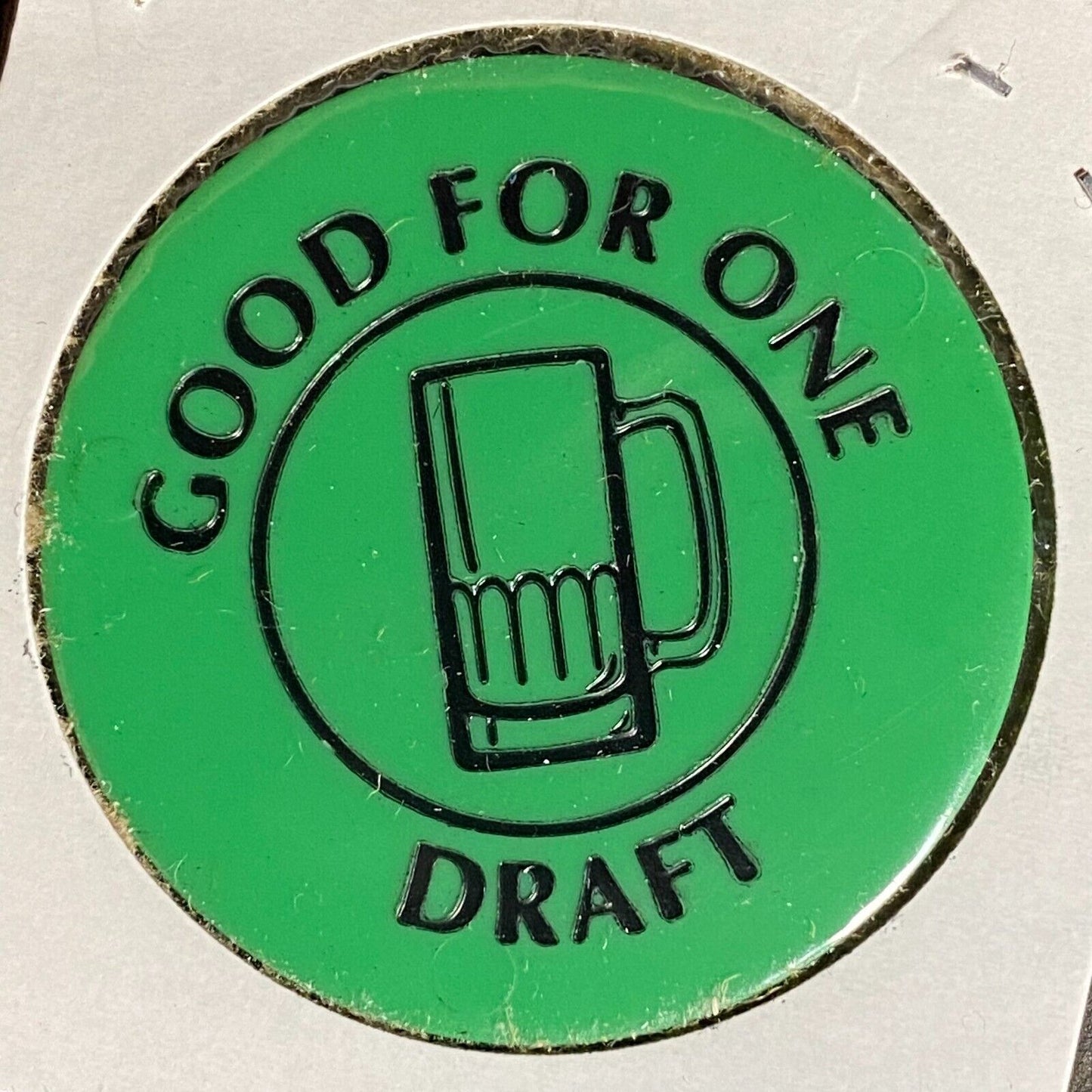 Carrolltown, PA Old Farm Inn Plastic Token G/F One Draft