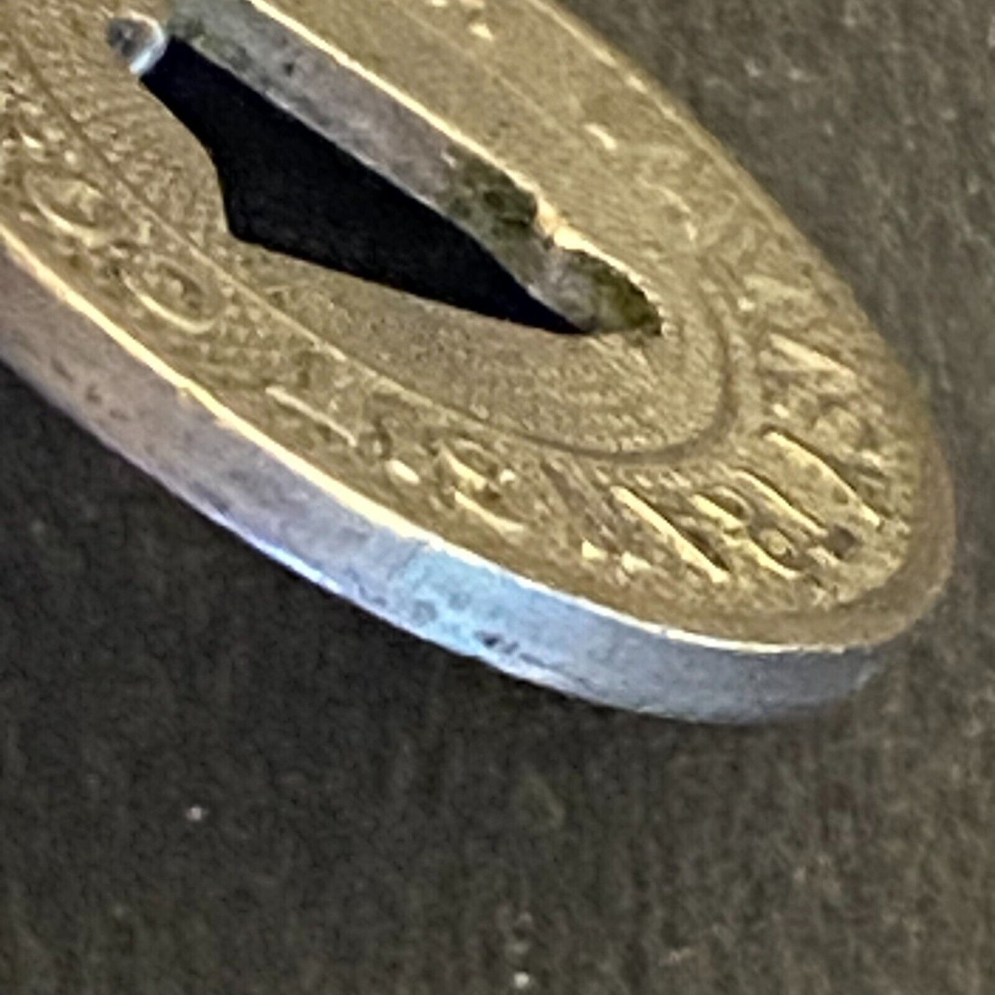 Lehigh Valley Transit Co (Allentown, PA) "Fare Check" Transit Token 16mm (#5)
