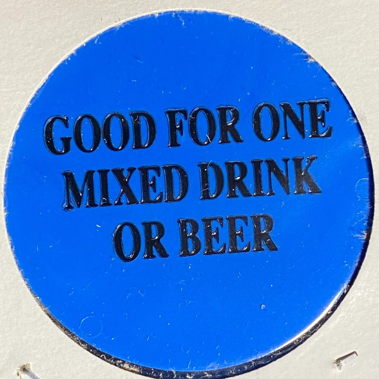 Bradford, PA F.O.E. Aerie 2432 Plastic Drink Token G/F Mixed Drink or Beer