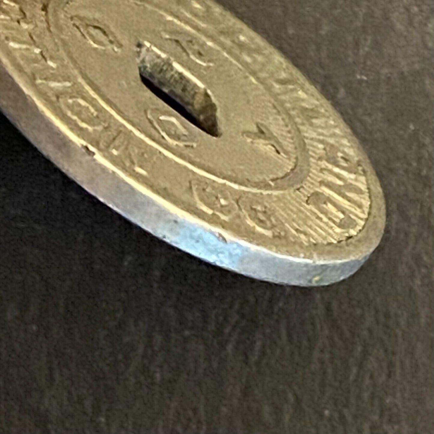 Portland Traction Co G/F One Fare Transit Token 16mm (#3)
