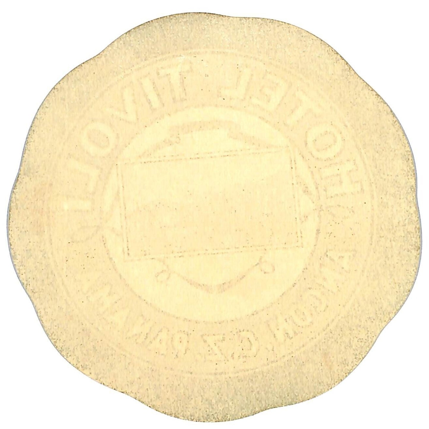 Hotel Tivoli Ancon, Canal Zone Panama Original Luggage Label Gilt c1930's-40's