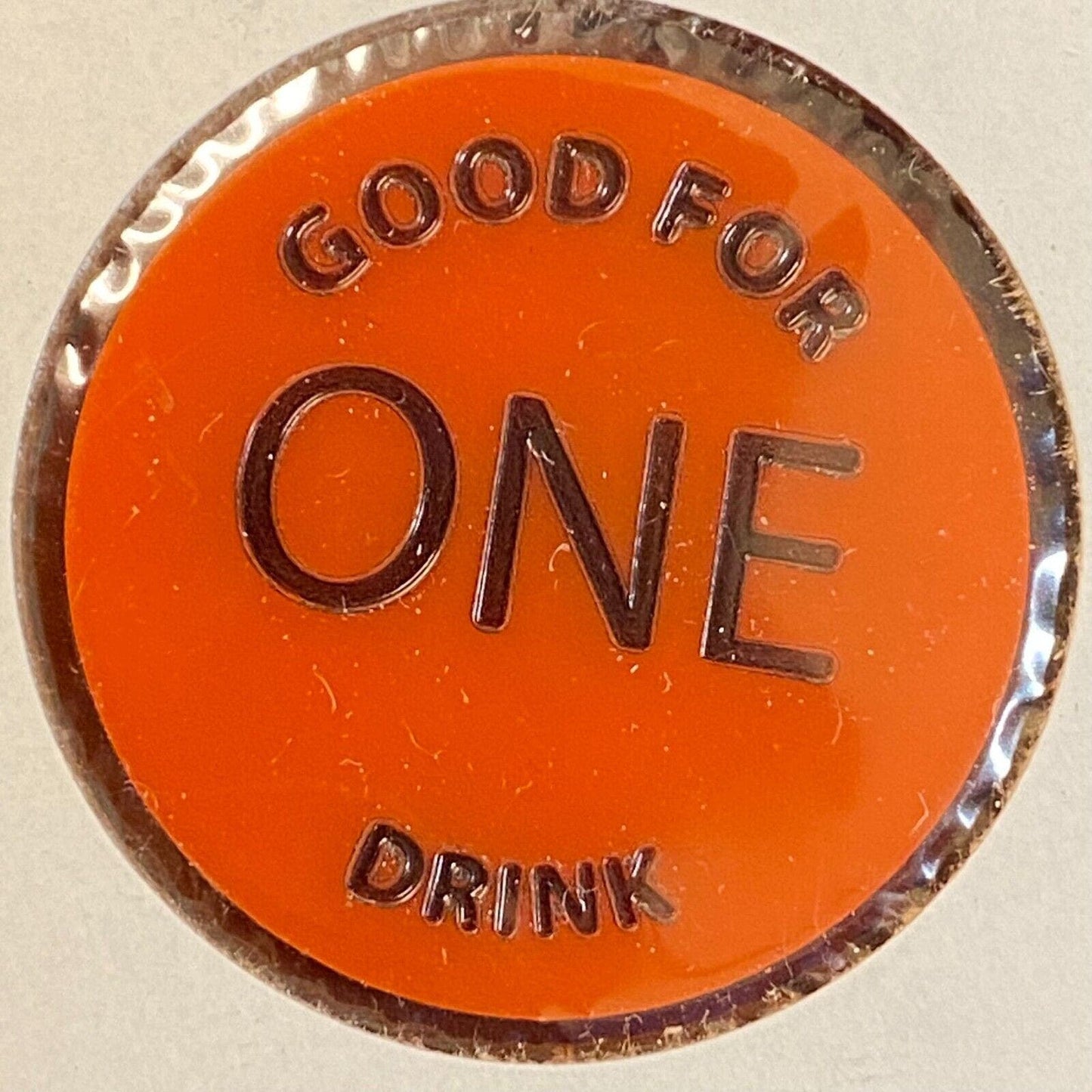 Millerstown, PA Moose Legion #41 c1980's Plastic "G/F One Drink" Token
