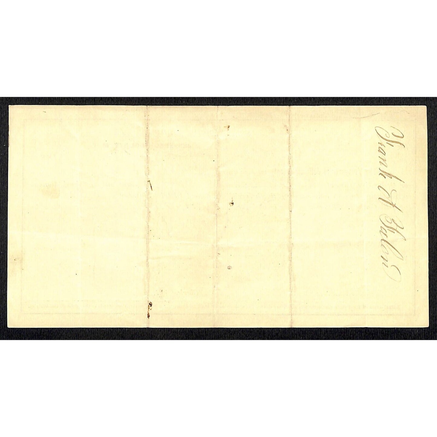 1886 Jefferson County Montana Territory School Warrant for "Boarding Teacher"