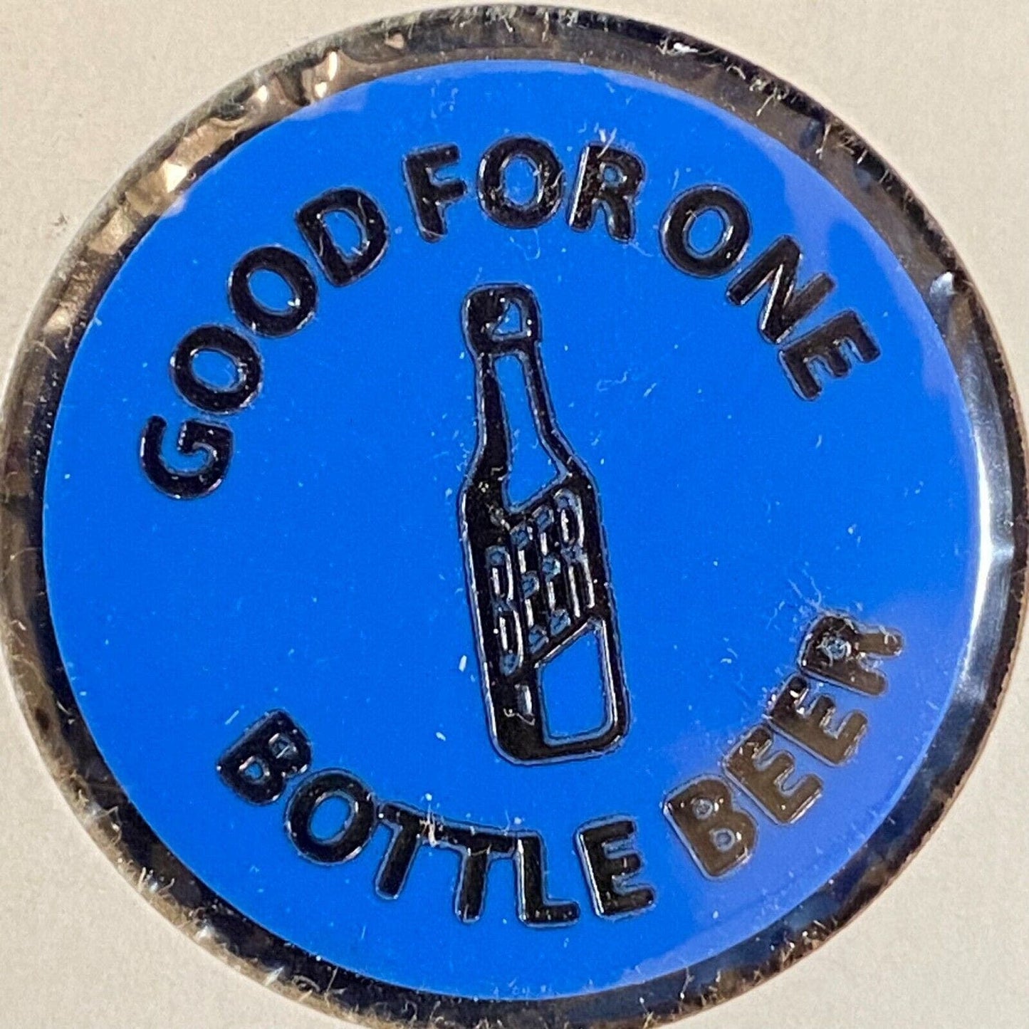 Mill Hall, PA Abby's Inn c1998 Plastic Token "G/F One Bottle Beer"