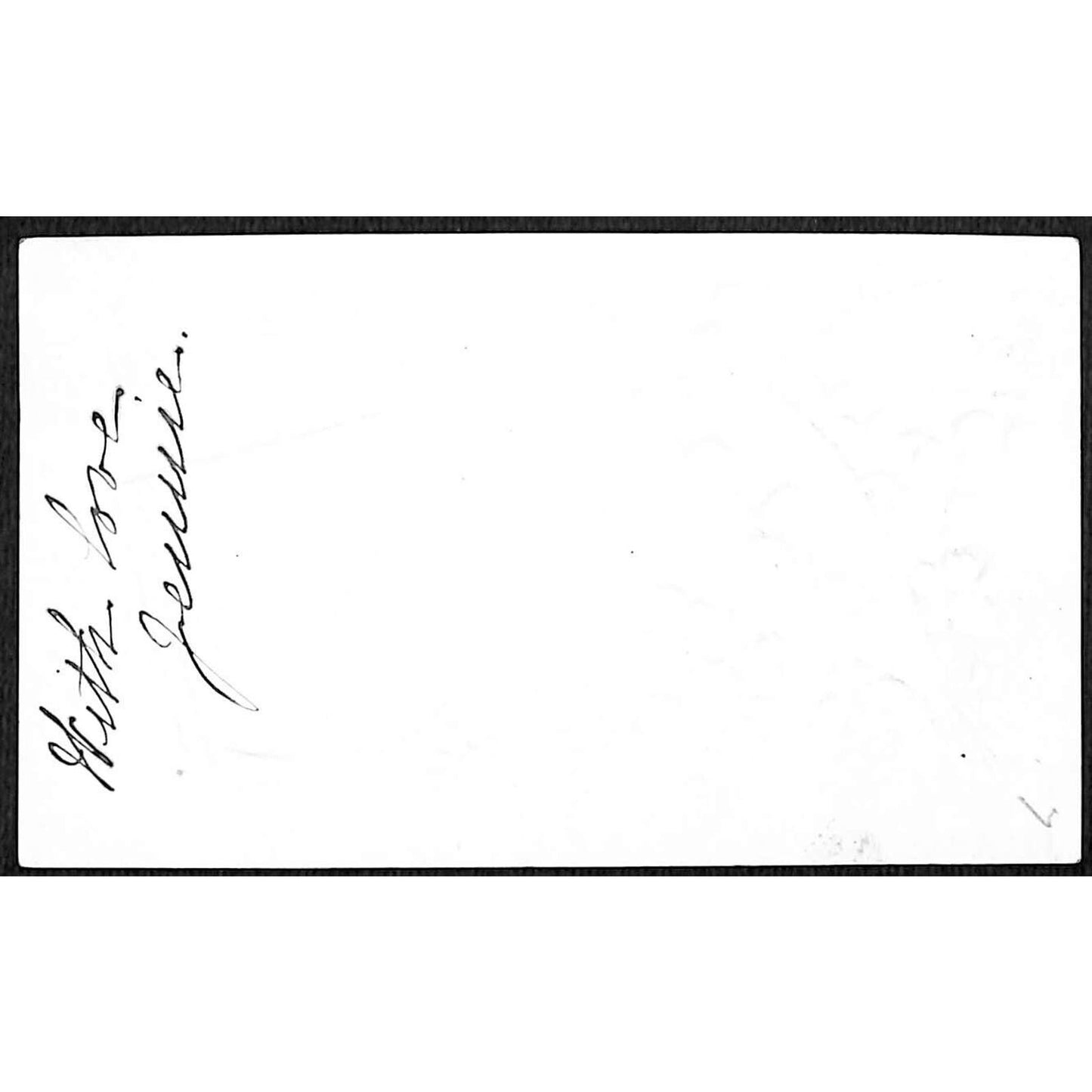 "A Happy New Year" Victorian Holiday Greeting Card Reverse Embossed Floral VGC