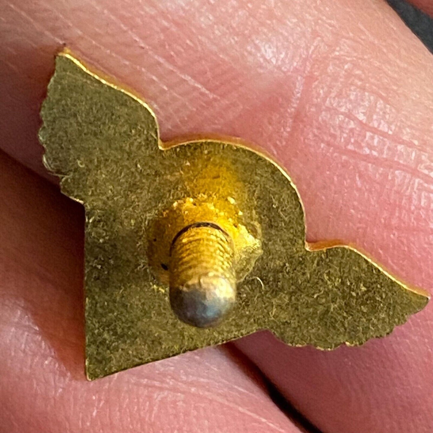 CSRA Central States Racing Assoc. Enameled Lapel Pin c1960's "Member" Scarce