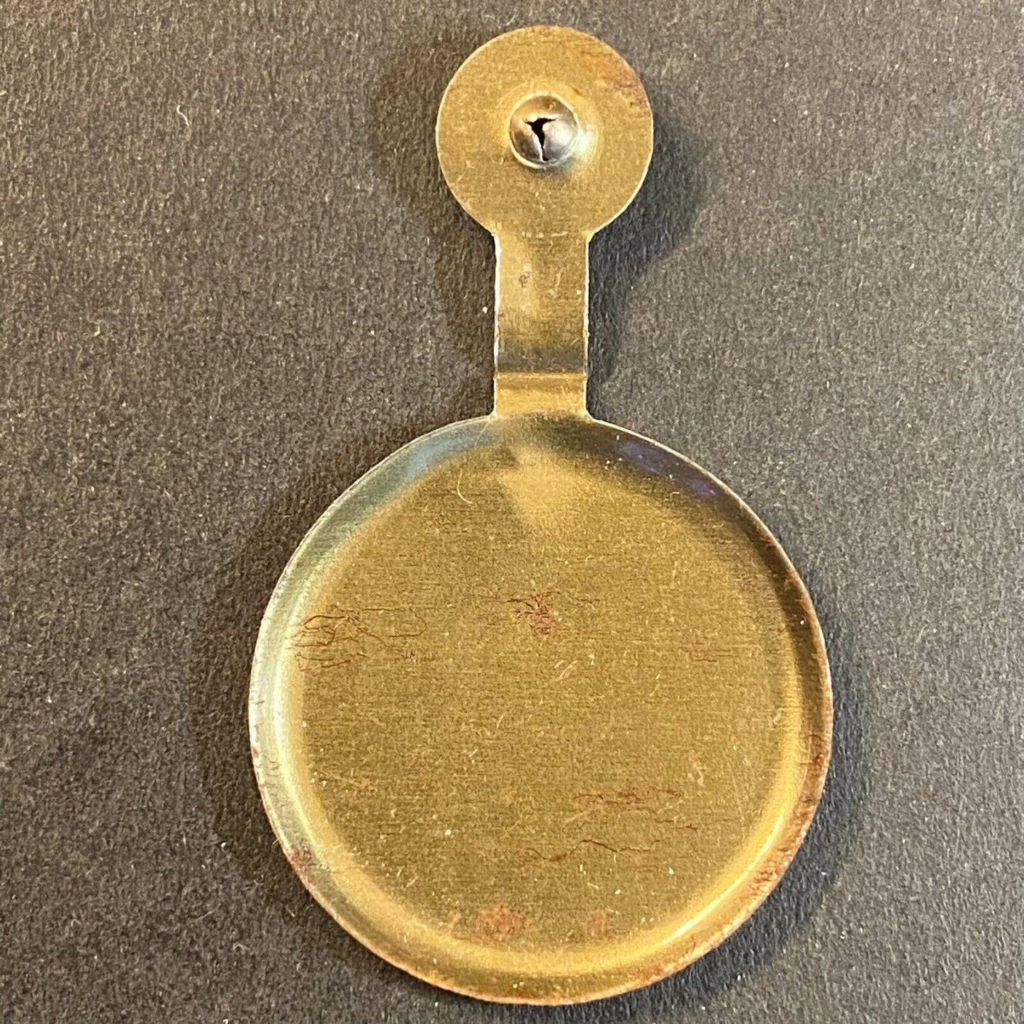 "I Gave My Share Did You?" (Blood Drive?) Steel Fold Over Pin c1960's?