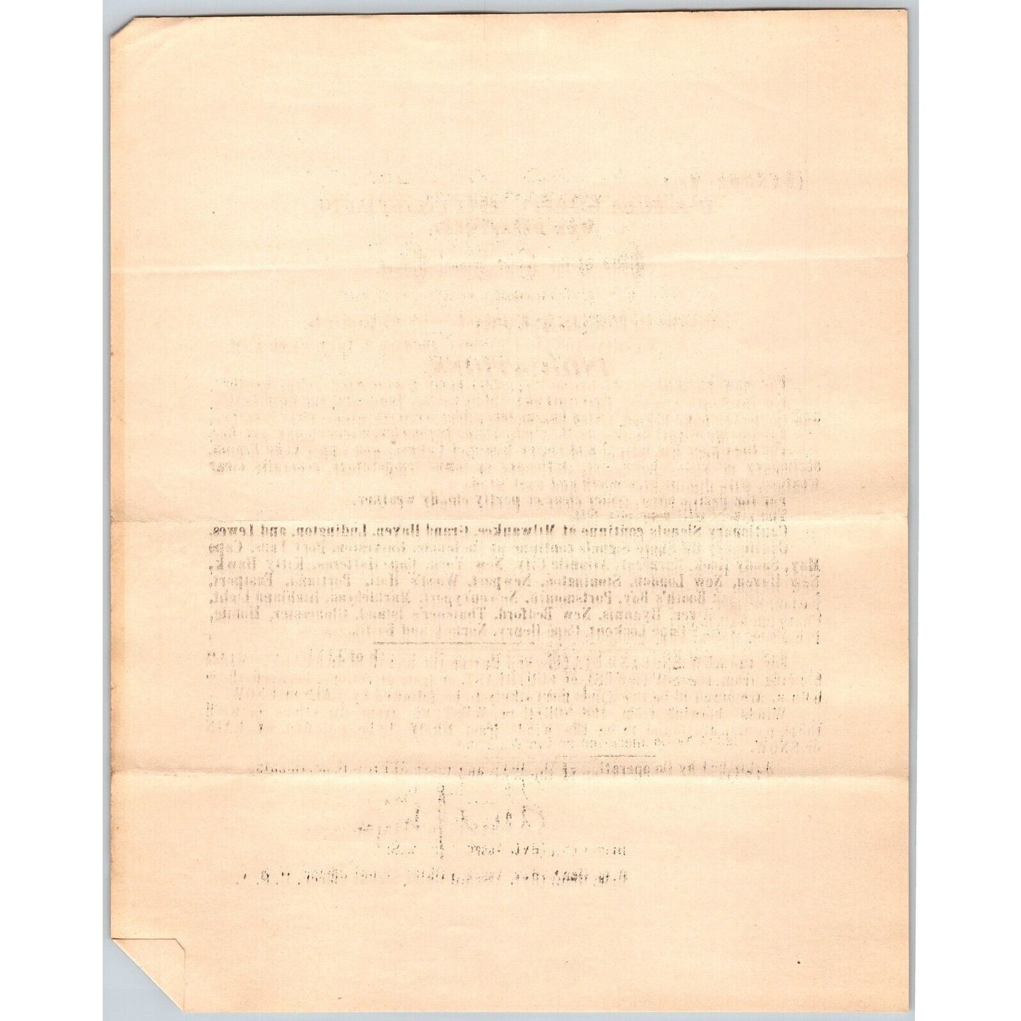Bangor, ME Chief Signal Office, War Department Farmers' Bulletin Jan. 3, 1879