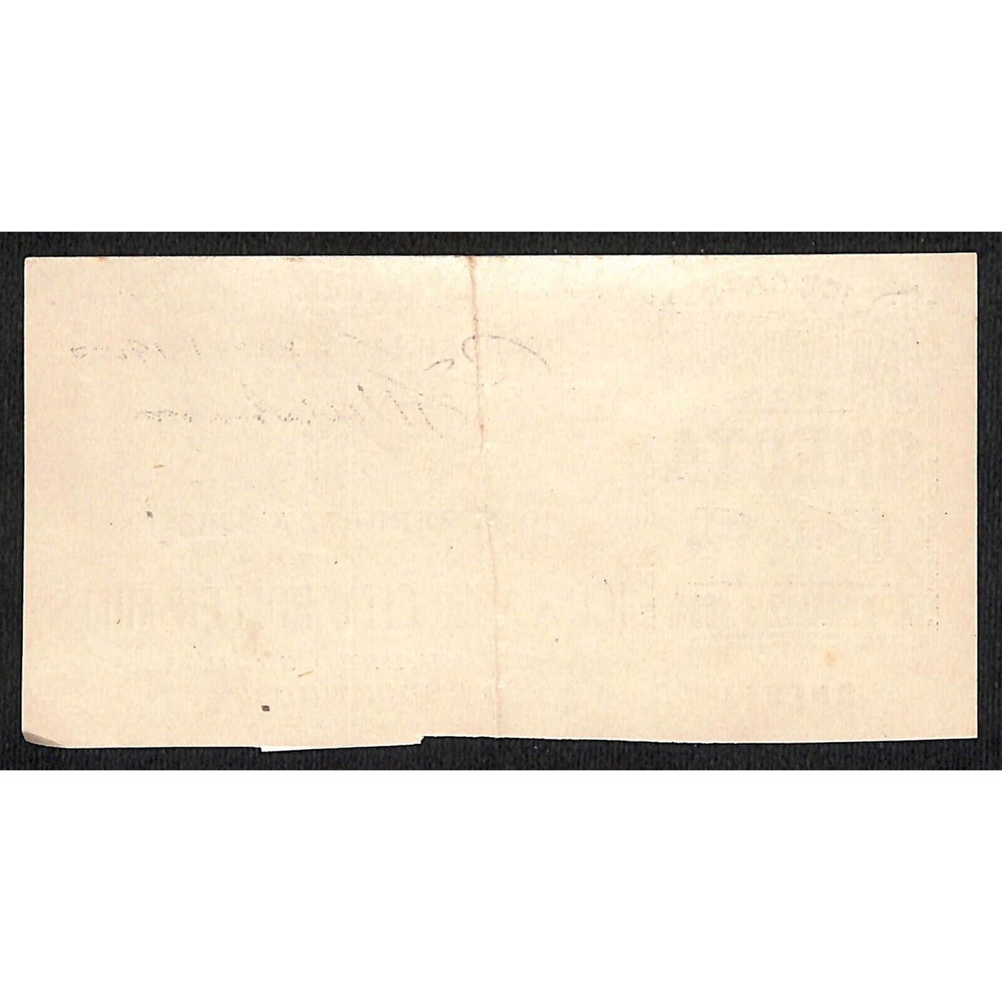 Ice Cave City Roller Mills Oneota Dubuque, IA Hutchinson* 1900 Cut Receipt