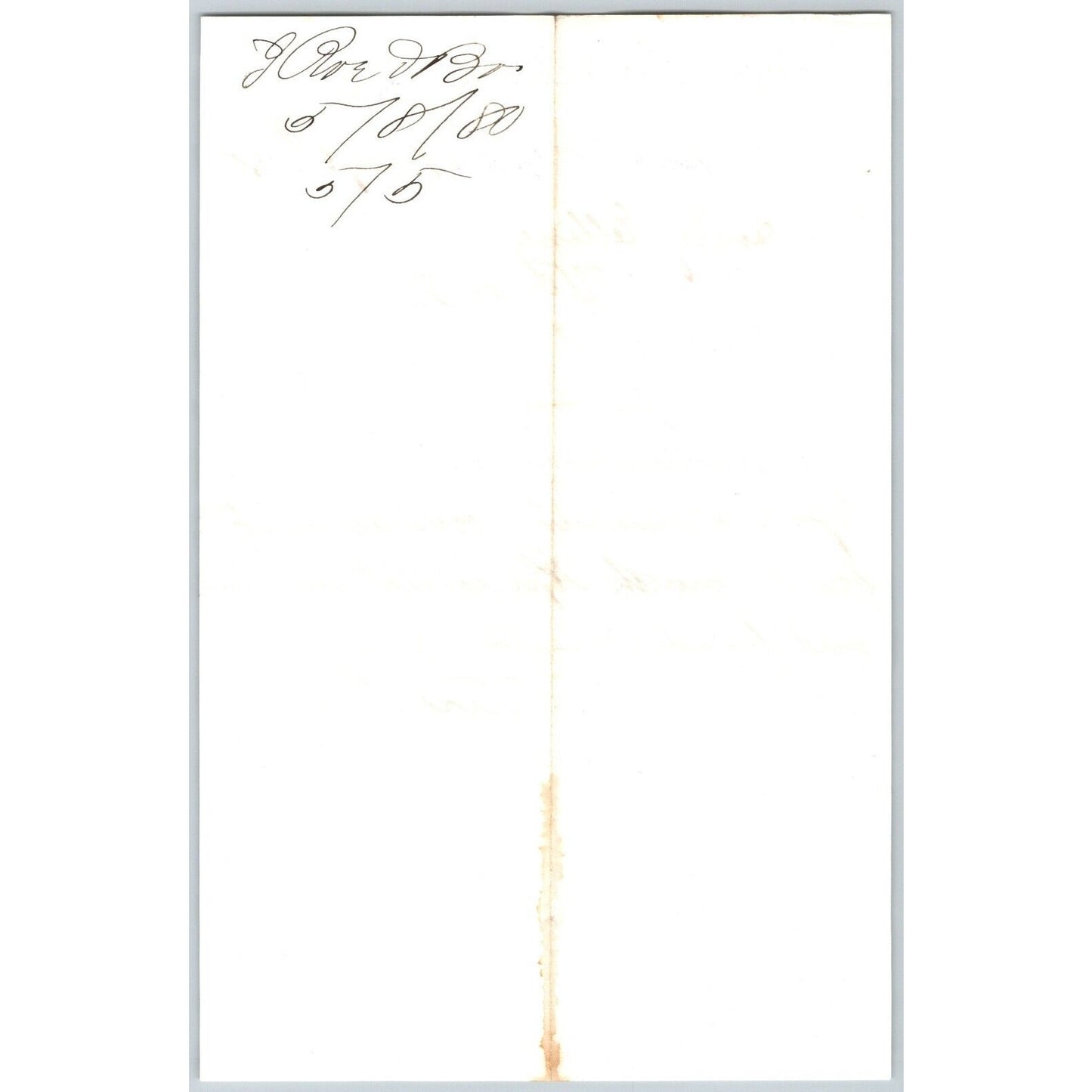 Isaac Roe & Brother, Banker Bannack City, MT 1880 Statement - Henry Elling*