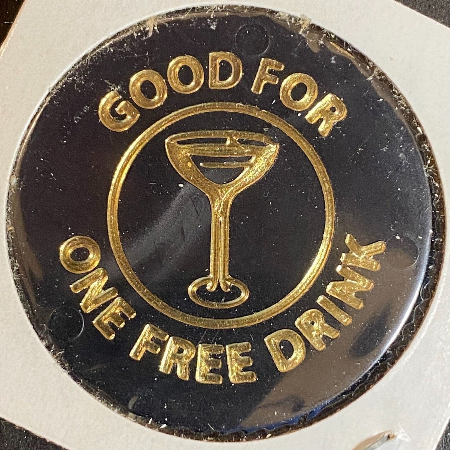 Hazelton, PA Elks #200 c1970's-80's Plastic "Good for One Free Drink" Token