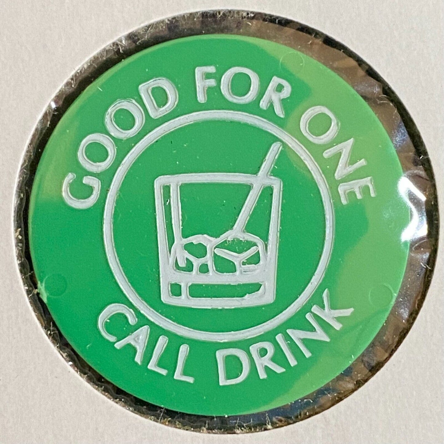 Masontown, PA Pals Club c1980's-90's Plastic Token G/F One Call Drink