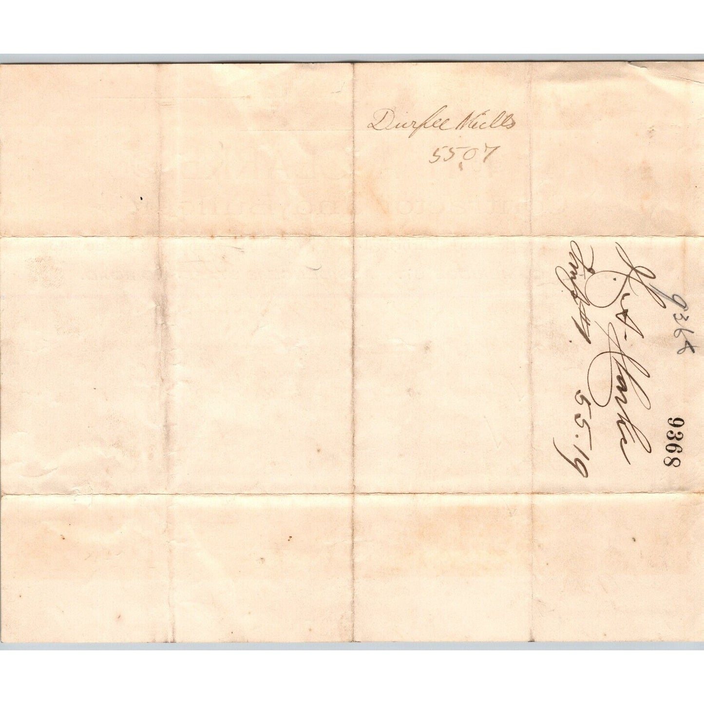 H.A. Clarke Contractor / Builder Fall River, MA 1894 Billhead